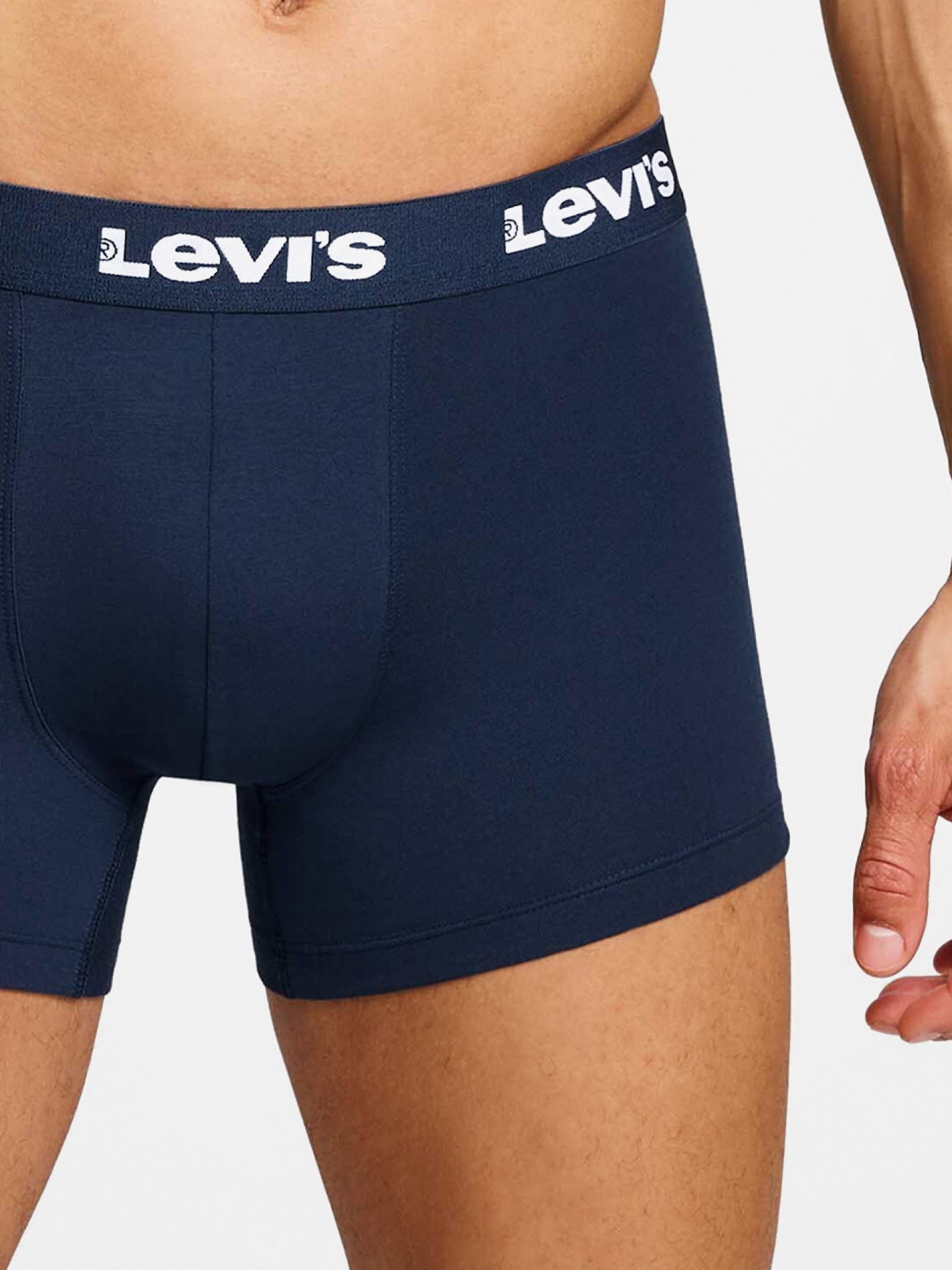 Boxers Levis Basic Boxer Brief Azuis