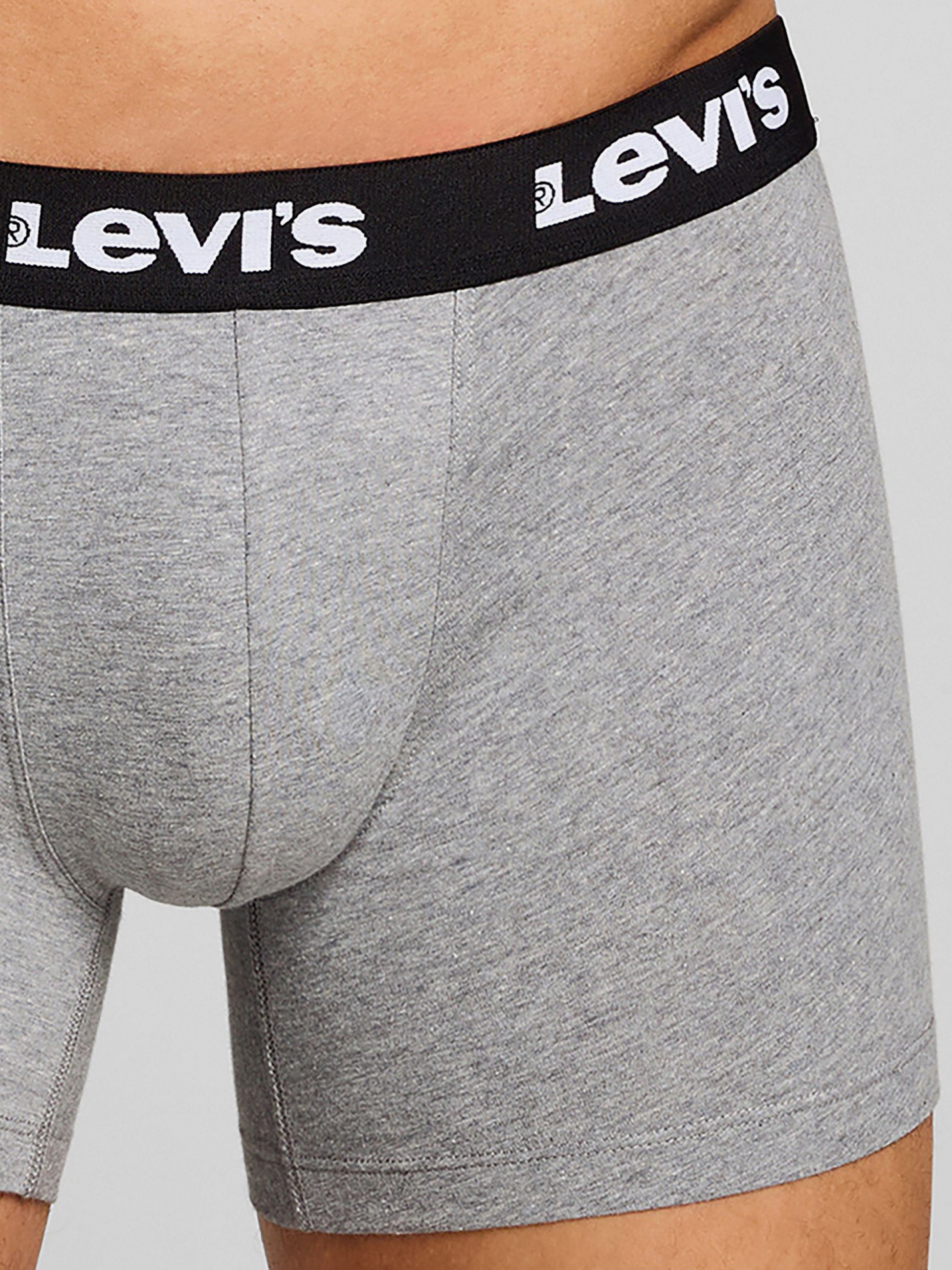 Boxers Levis Basic Boxer Brief Cinzentos