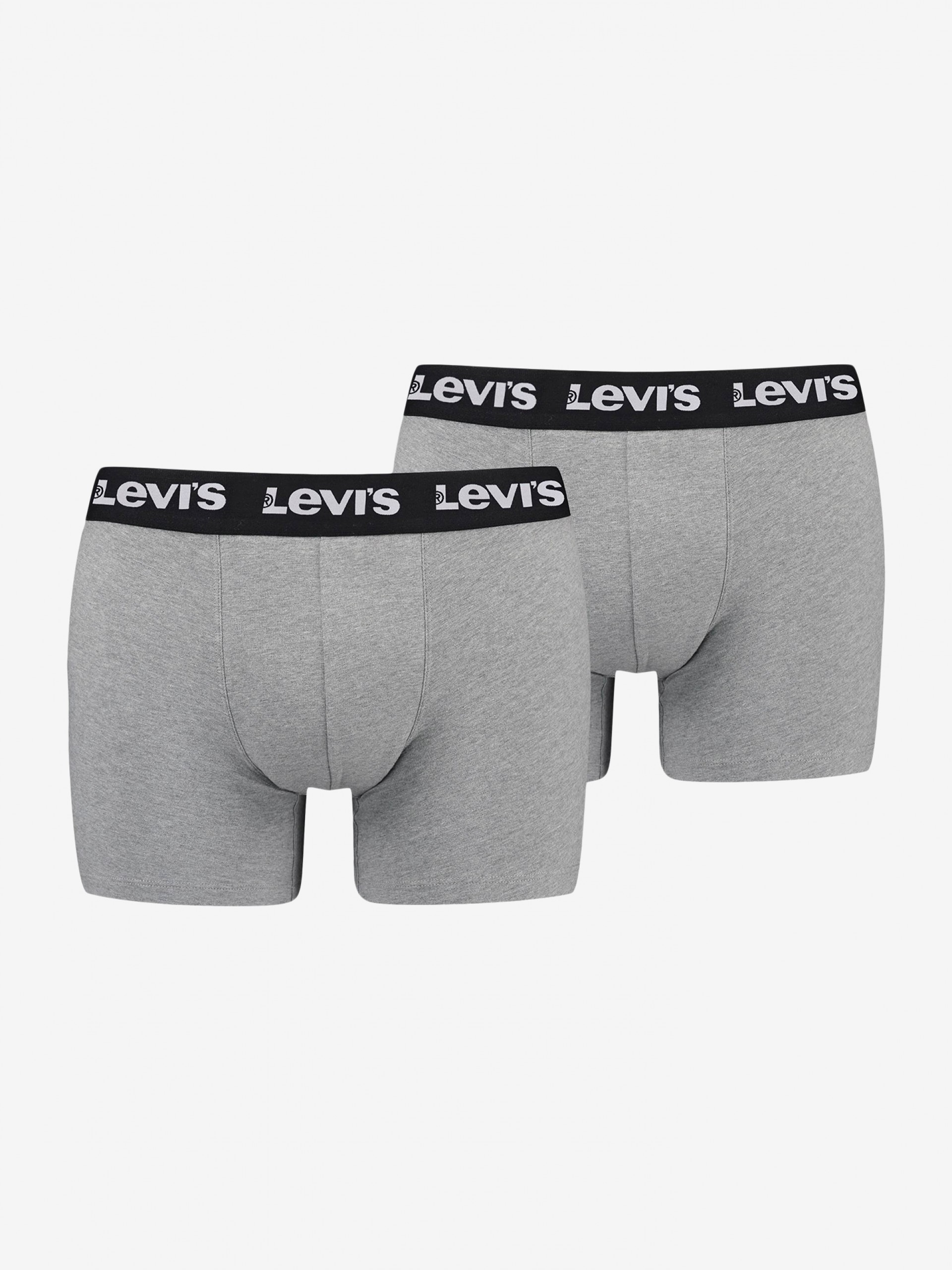 Boxers Levis Basic Boxer Brief Cinzentos