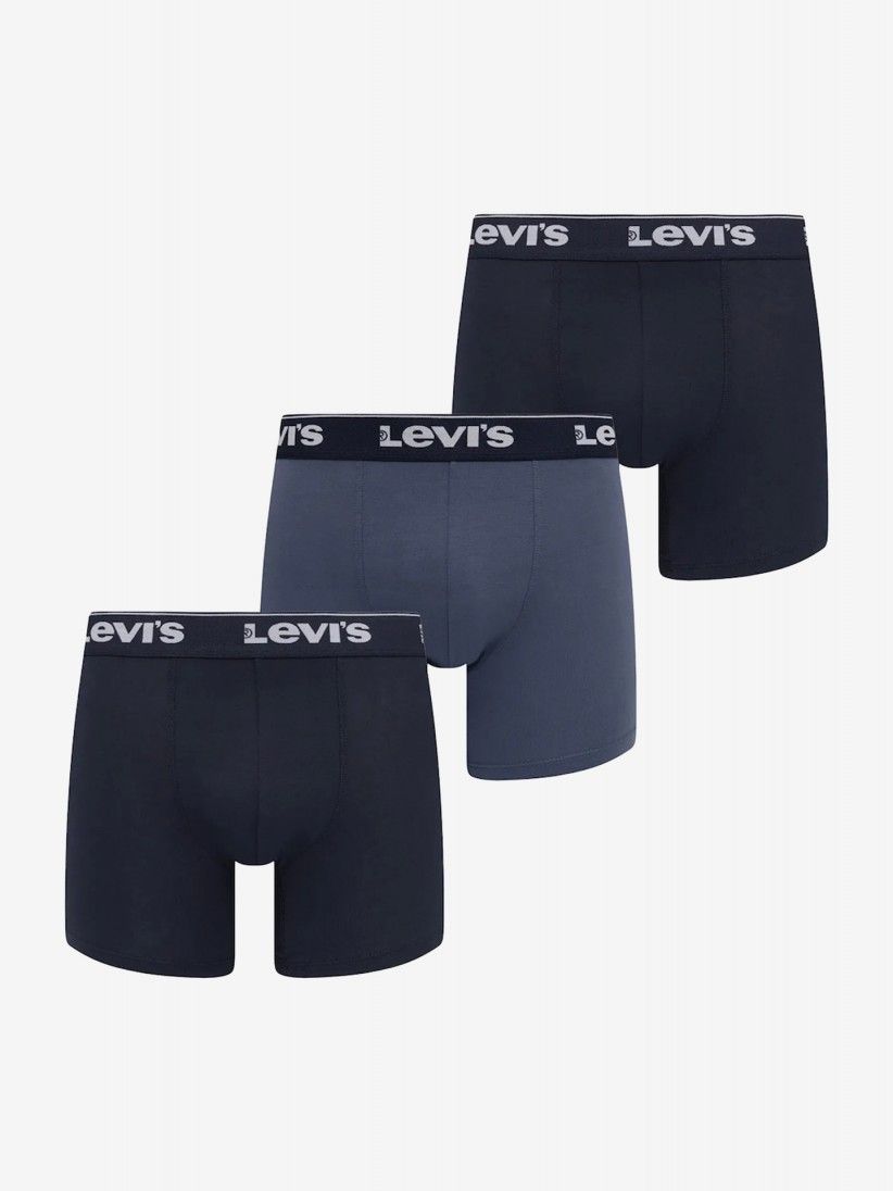 Boxers Levis Basic Boxer Brief Azuis
