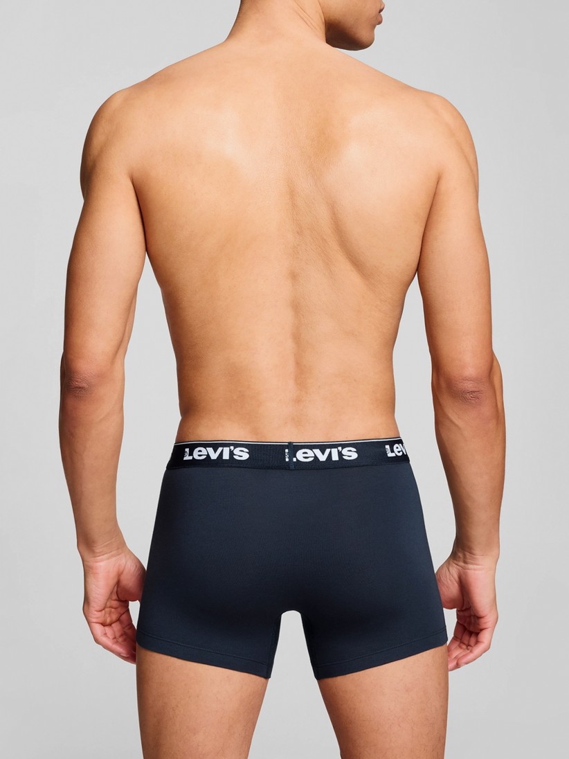 Boxers Levis Basic Boxer Brief Azuis