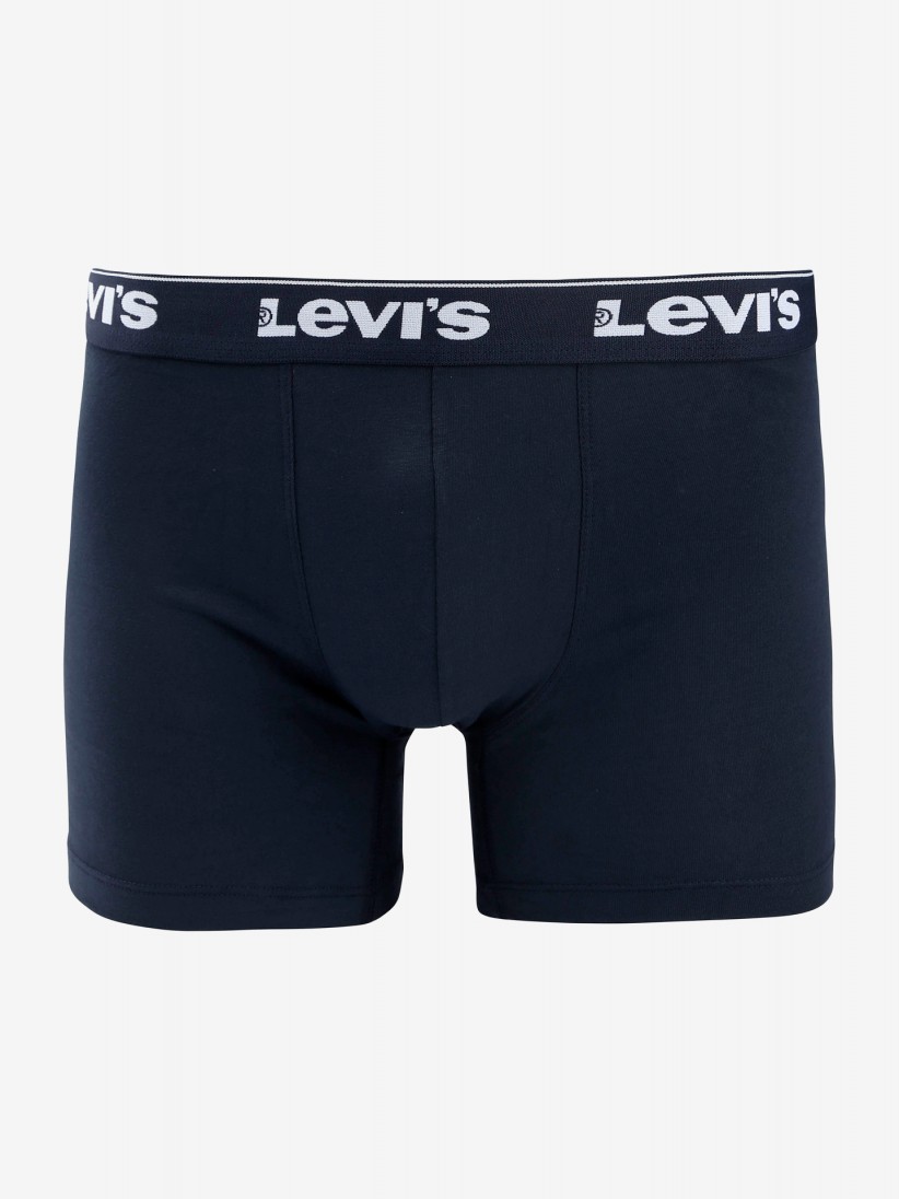 Boxers Levis Basic Boxer Brief Azuis