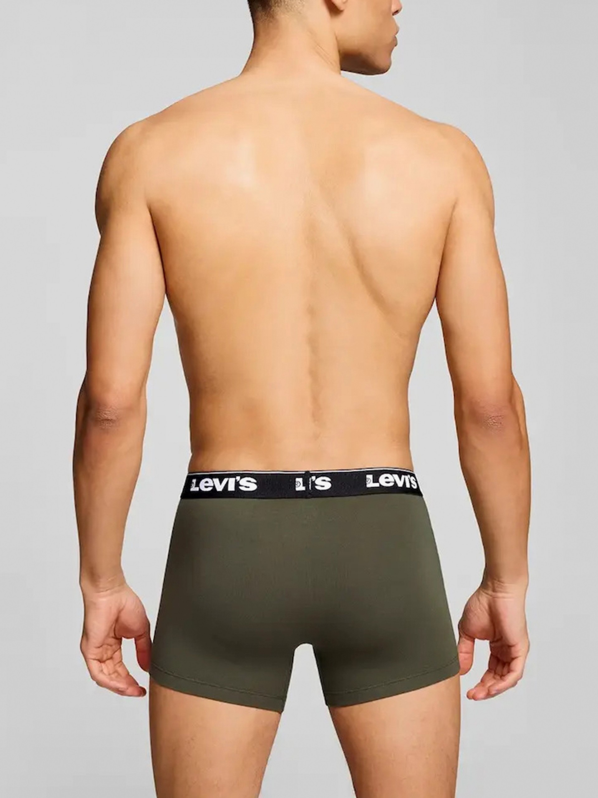 Levis Basic Boxer Brief Green and Black Boxers