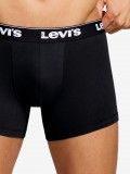 Boxers Levis Basic Boxer Brief Cinzentos e Pretos