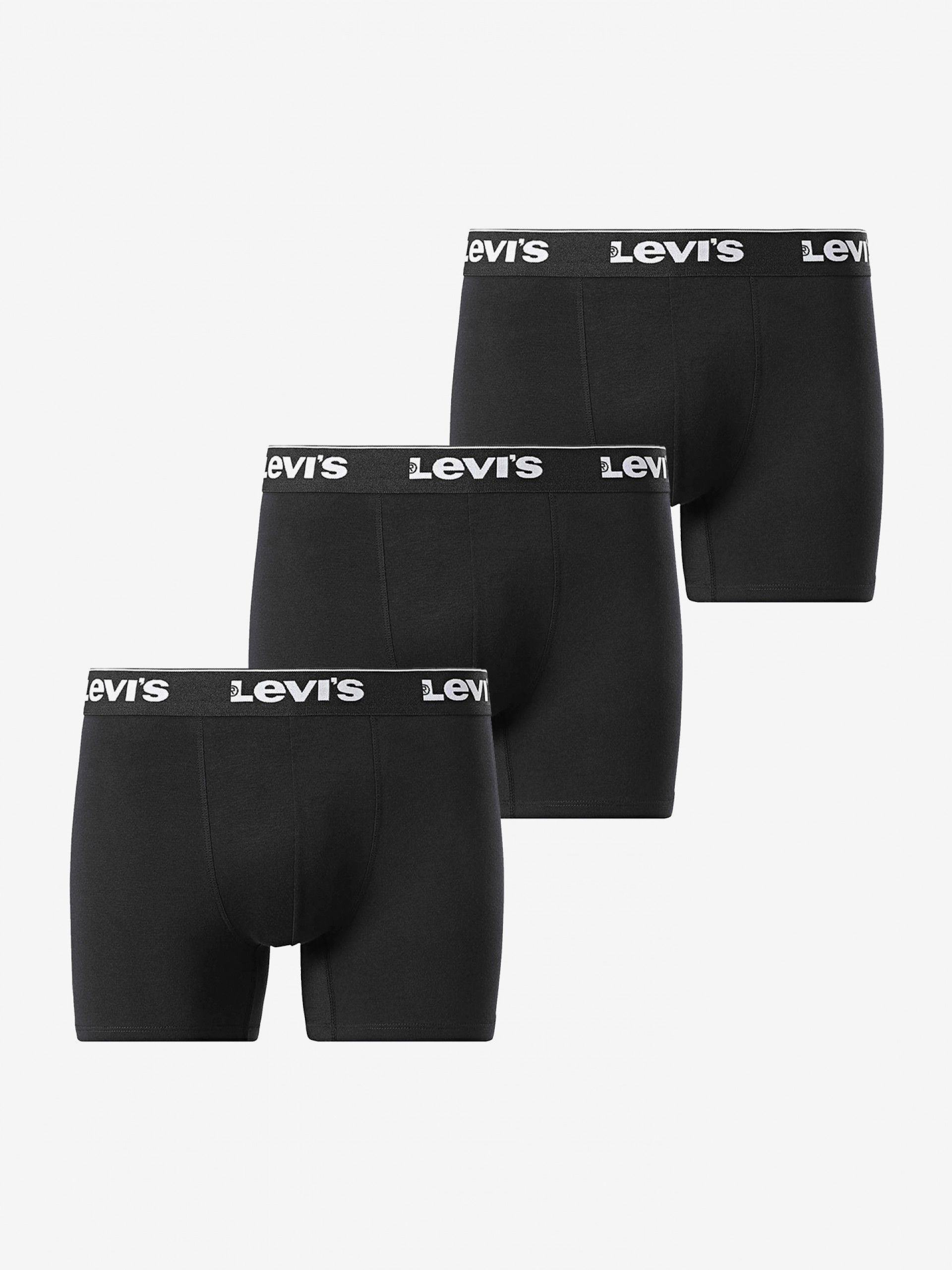 Calzoncillos Levis Basic Boxer Brief Negros