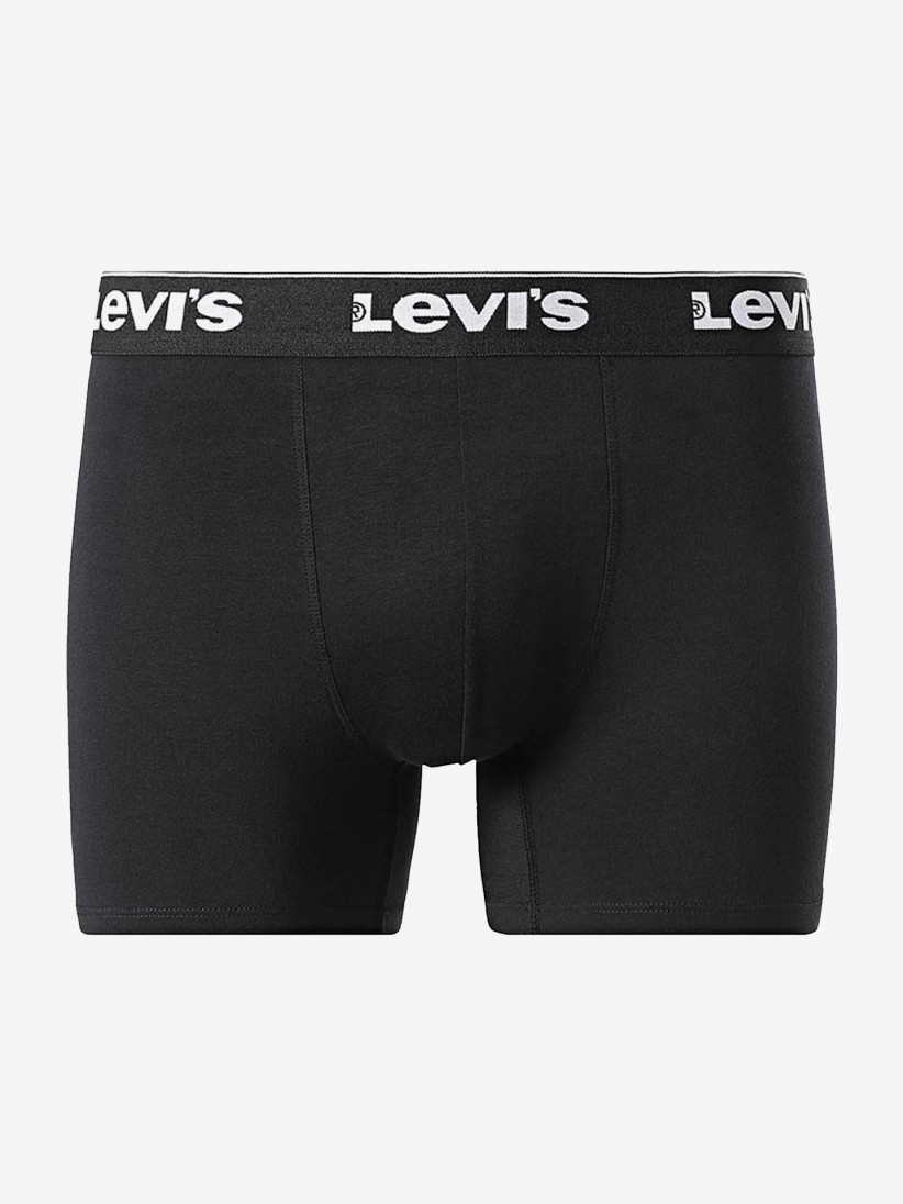 Boxers Levis Basic Boxer Brief Pretos
