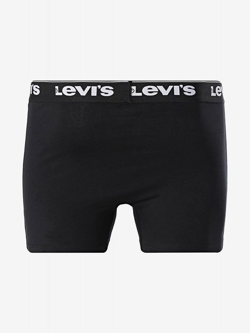 Boxers Levis Basic Boxer Brief Pretos