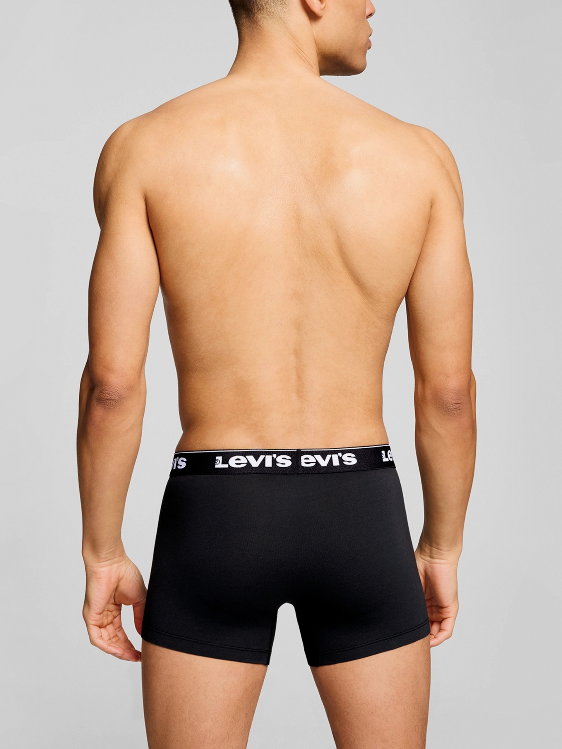 Calzoncillos Levis Basic Boxer Brief Negros