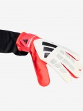 Adidas Predator White and Red Training Goalkeeper Gloves