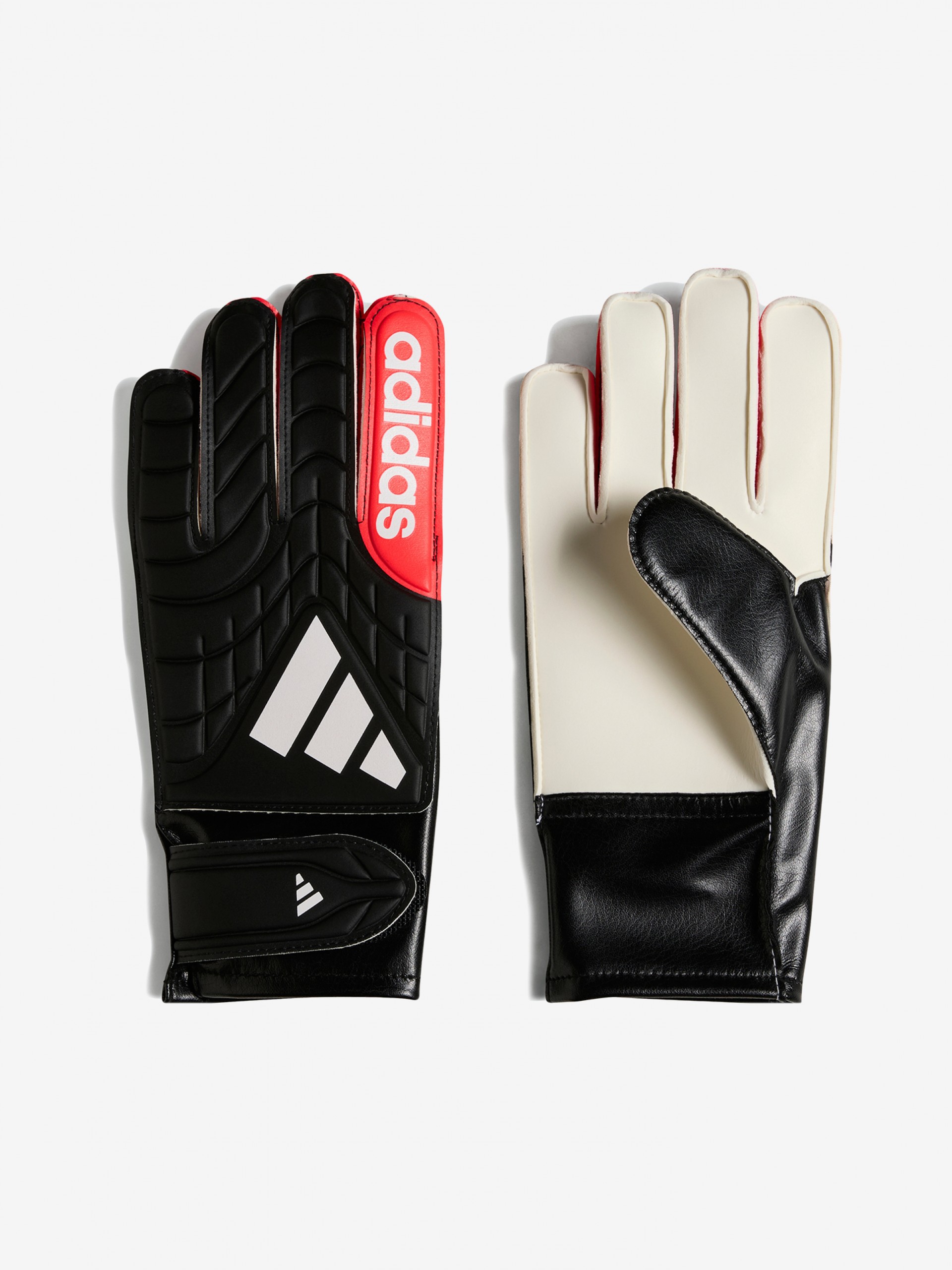 Guantes de Portero Adidas Copa Club Júnior Negros, Blancos y Rojos