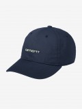 Carhartt WIP Canvas Script Blue Cap