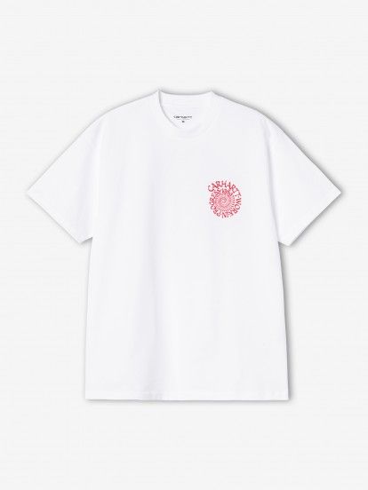 Camiseta Carhartt WIP Spirals Blanca