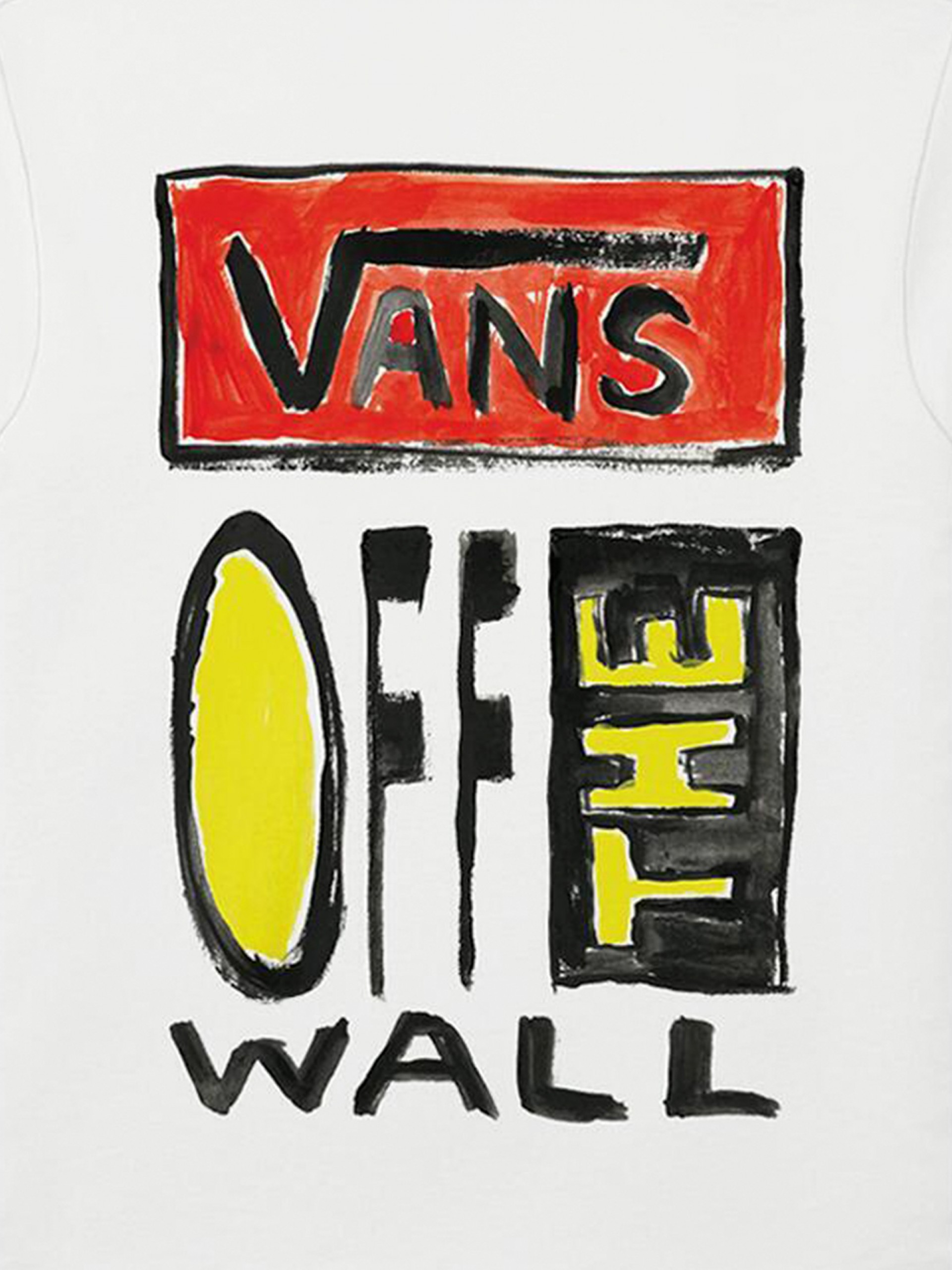 Vans On Canvas Kids White T-shirt