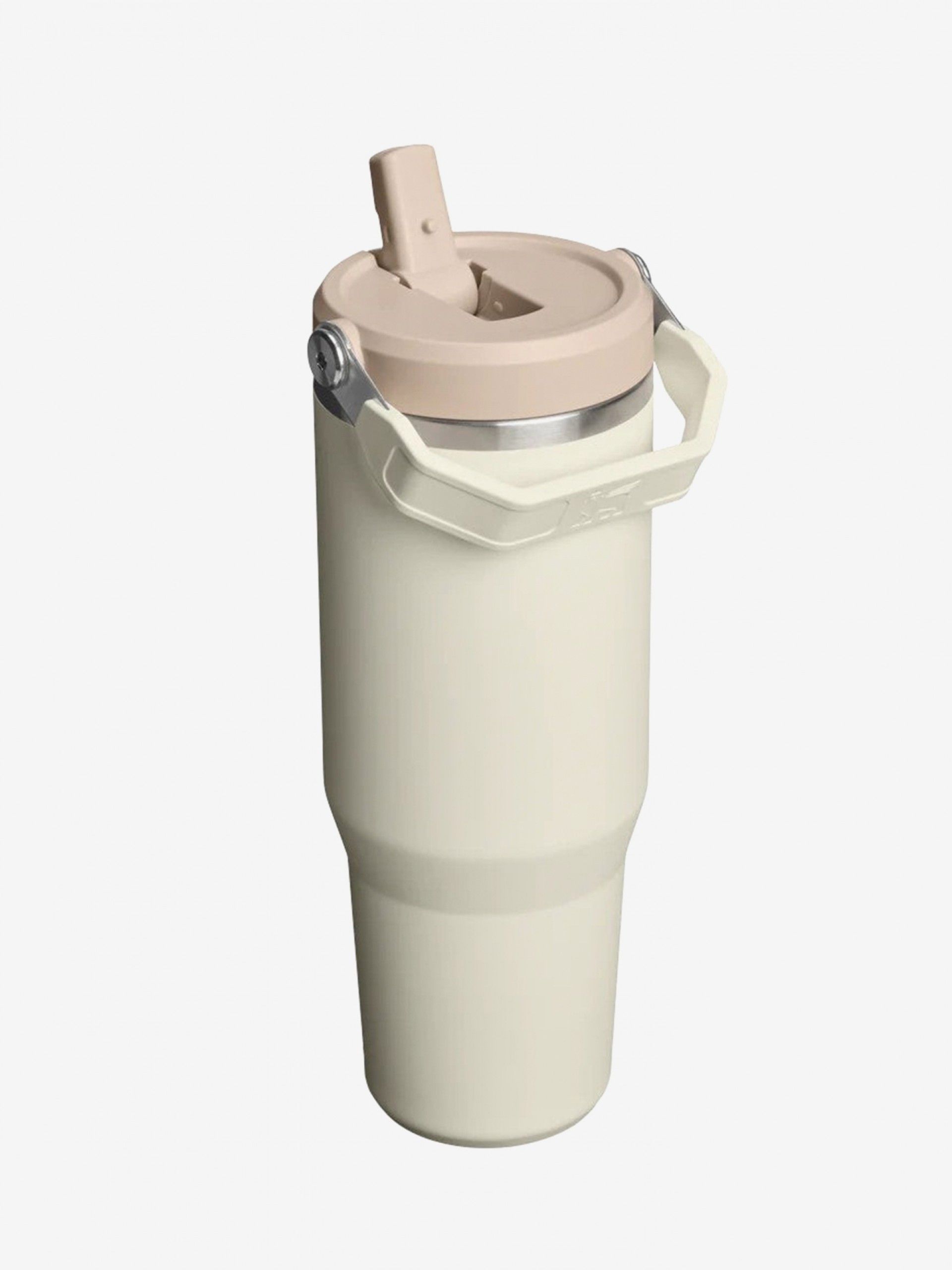 Copo Térmico Stanley The Iceflow Flip Straw 2.0 Tumbler 0.89L Bege