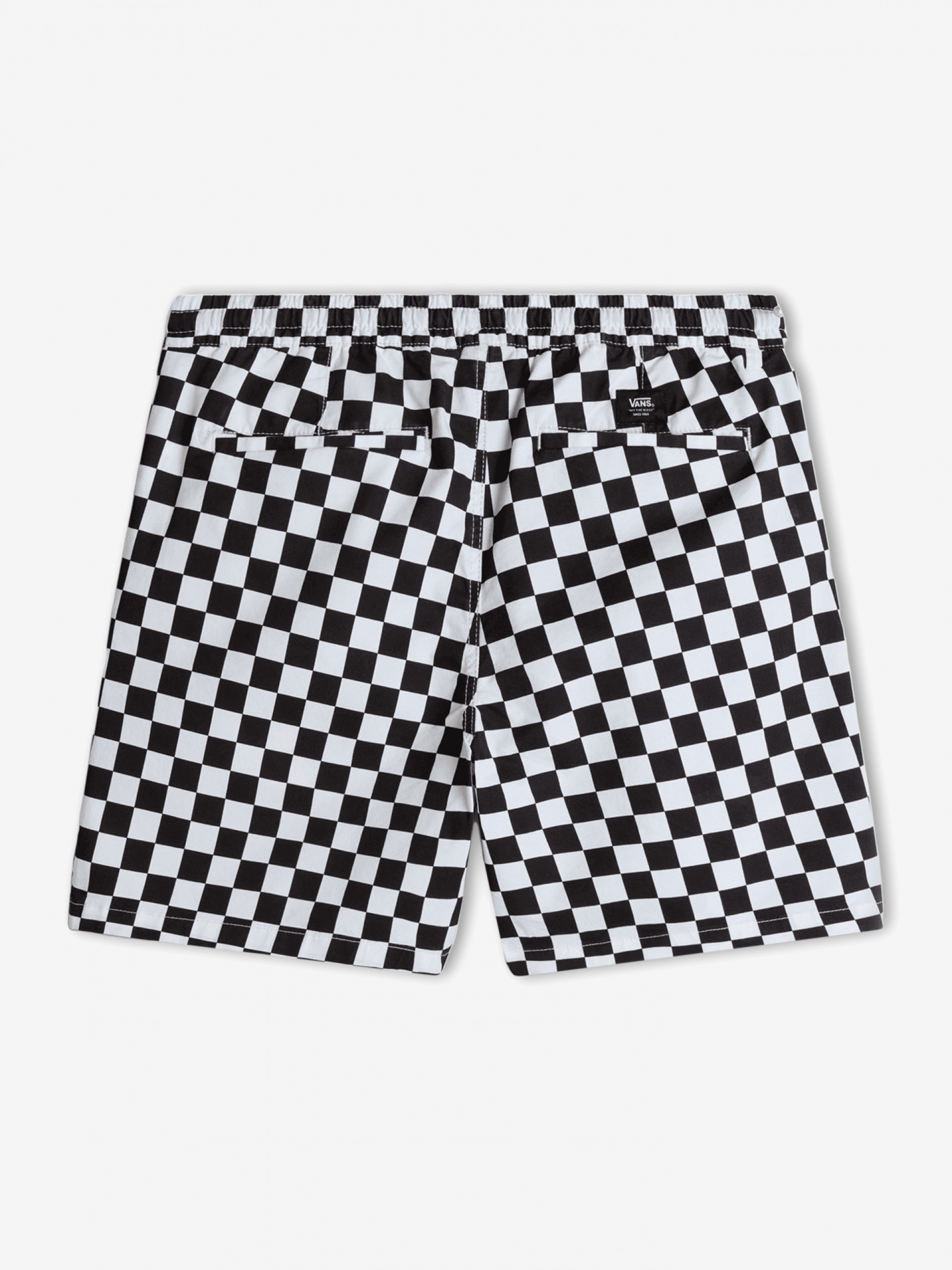 Vans Range Relaxed Elastic Chequered Pattern Shorts