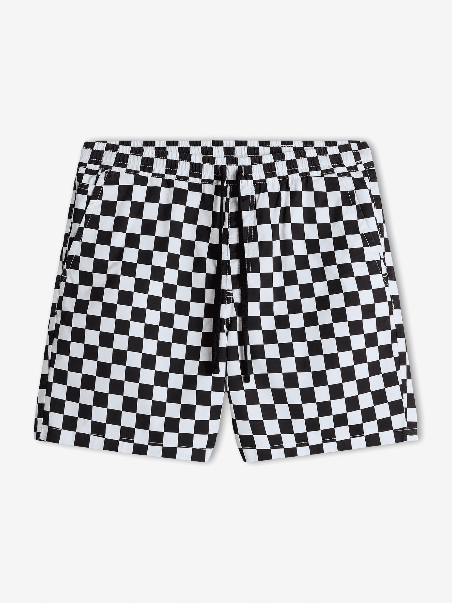 Vans Range Relaxed Elastic Chequered Pattern Shorts