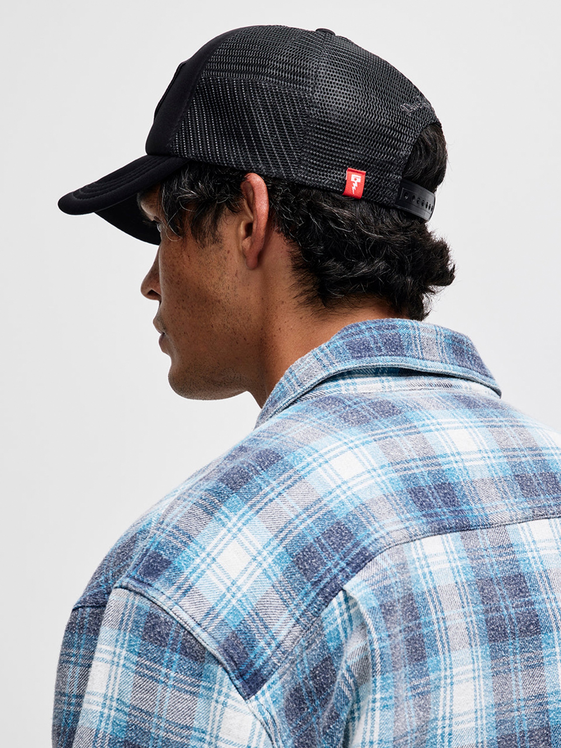 Boné Deus Ex Machina Baylands Trucker Preto