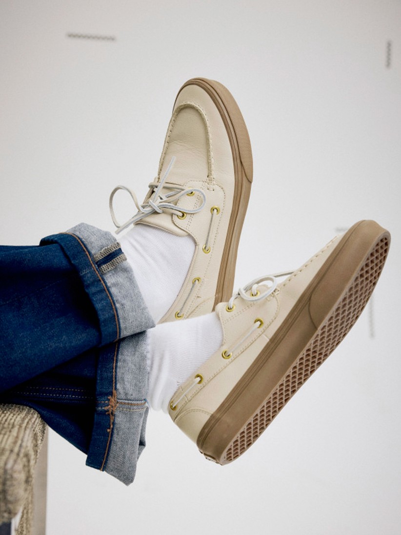 Sapatos Vans 2-Eyelet Boat Bege