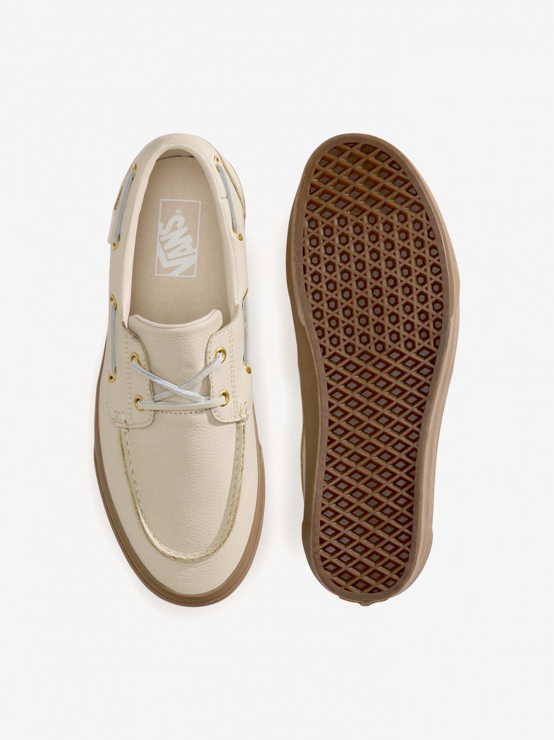 Sapatos Vans 2-Eyelet Boat Bege