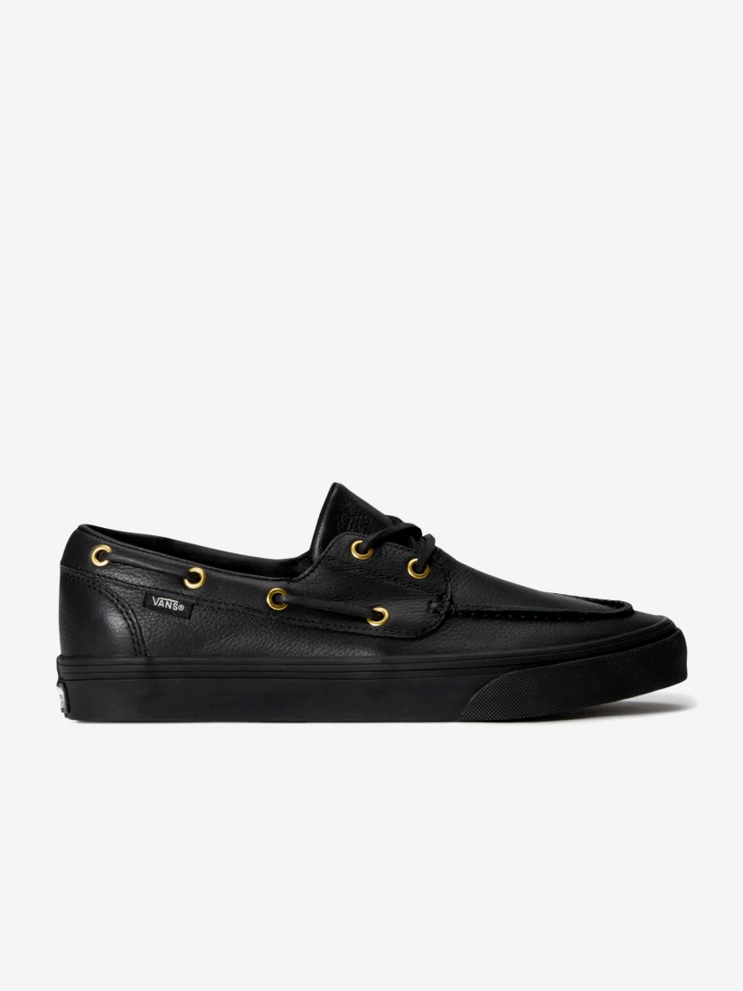 Sapatos Vans 2-Eyelet Boat Pretos