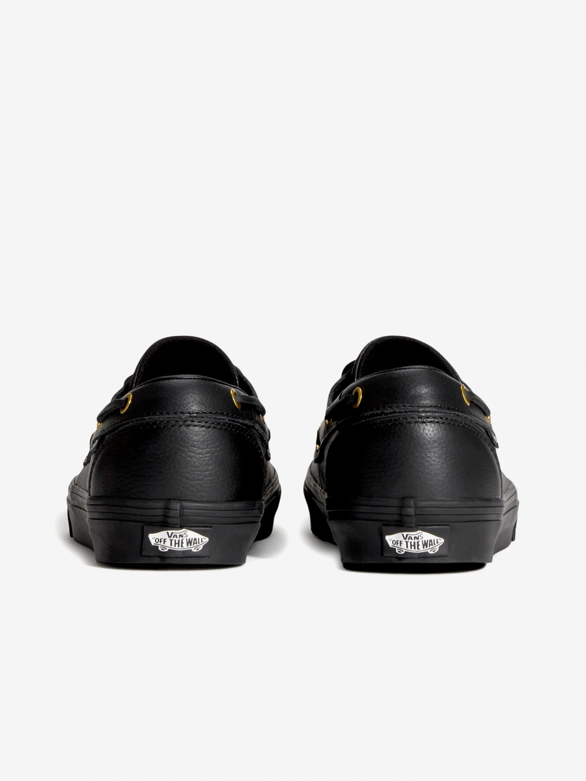 Sapatos Vans 2-Eyelet Boat Pretos