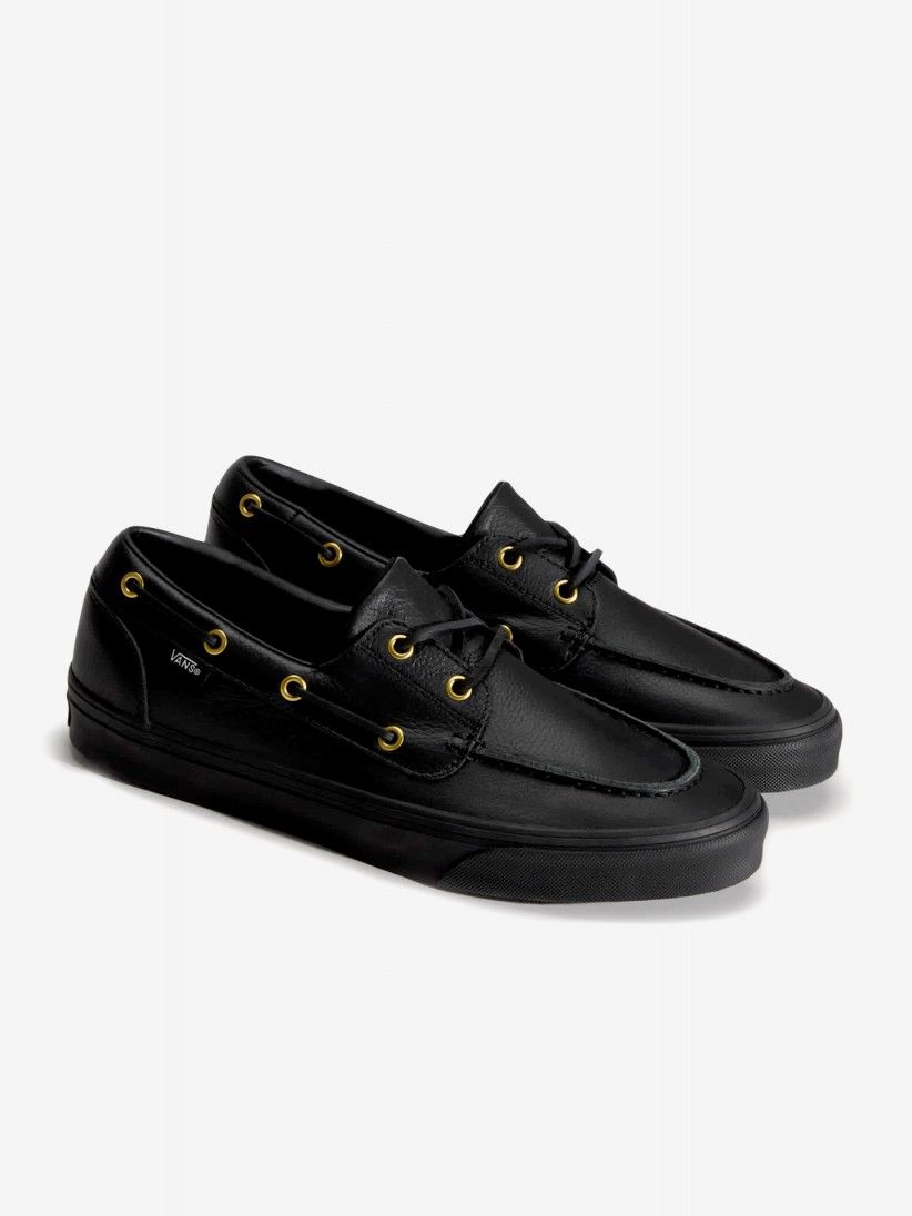 Sapatos Vans 2-Eyelet Boat Pretos