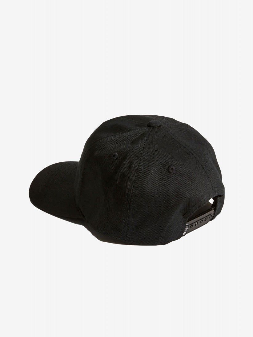Bon� Vans Drop V Logo Snapback Kids Preto