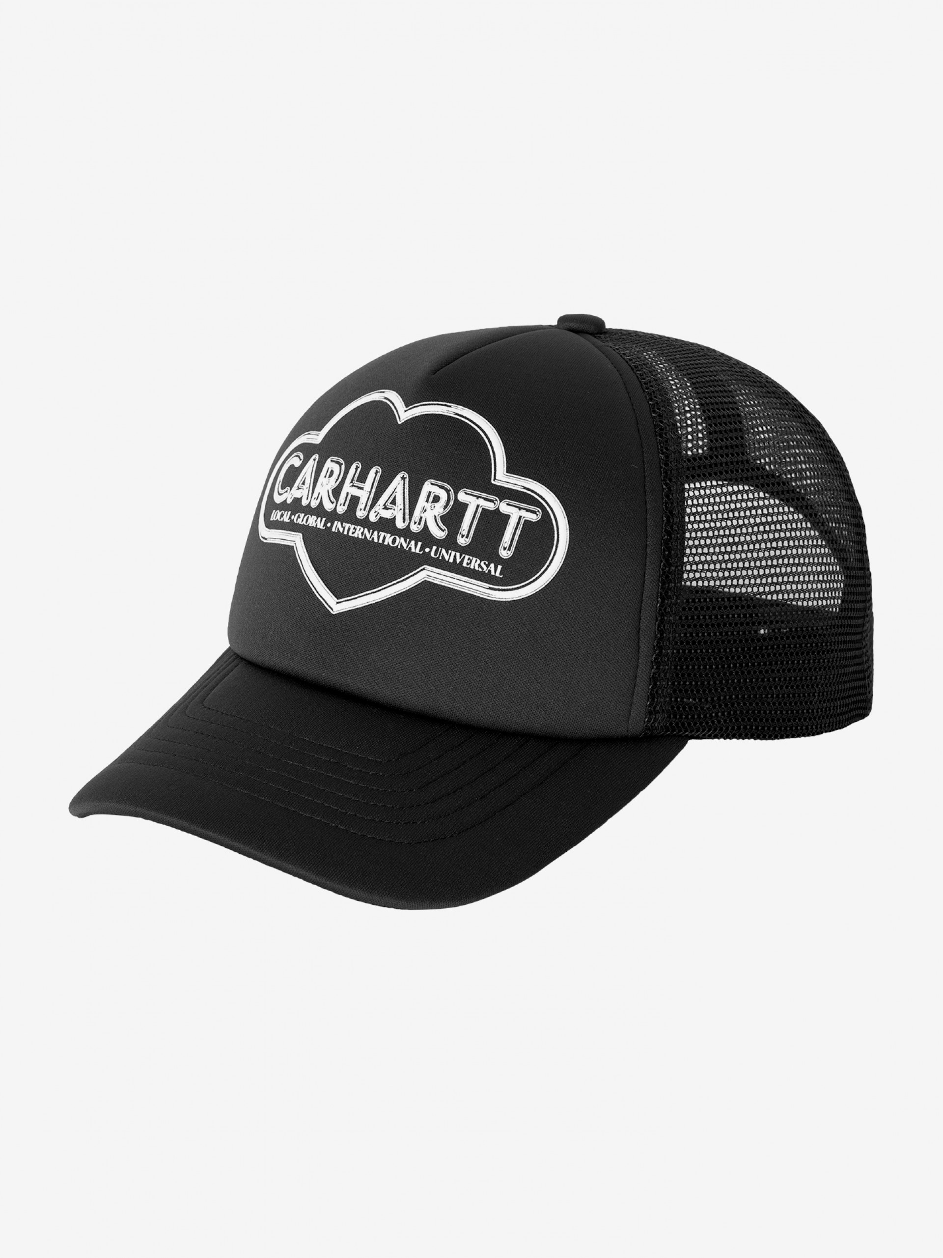 Carhartt WIP Cloud Heart Trucker Black Cap
