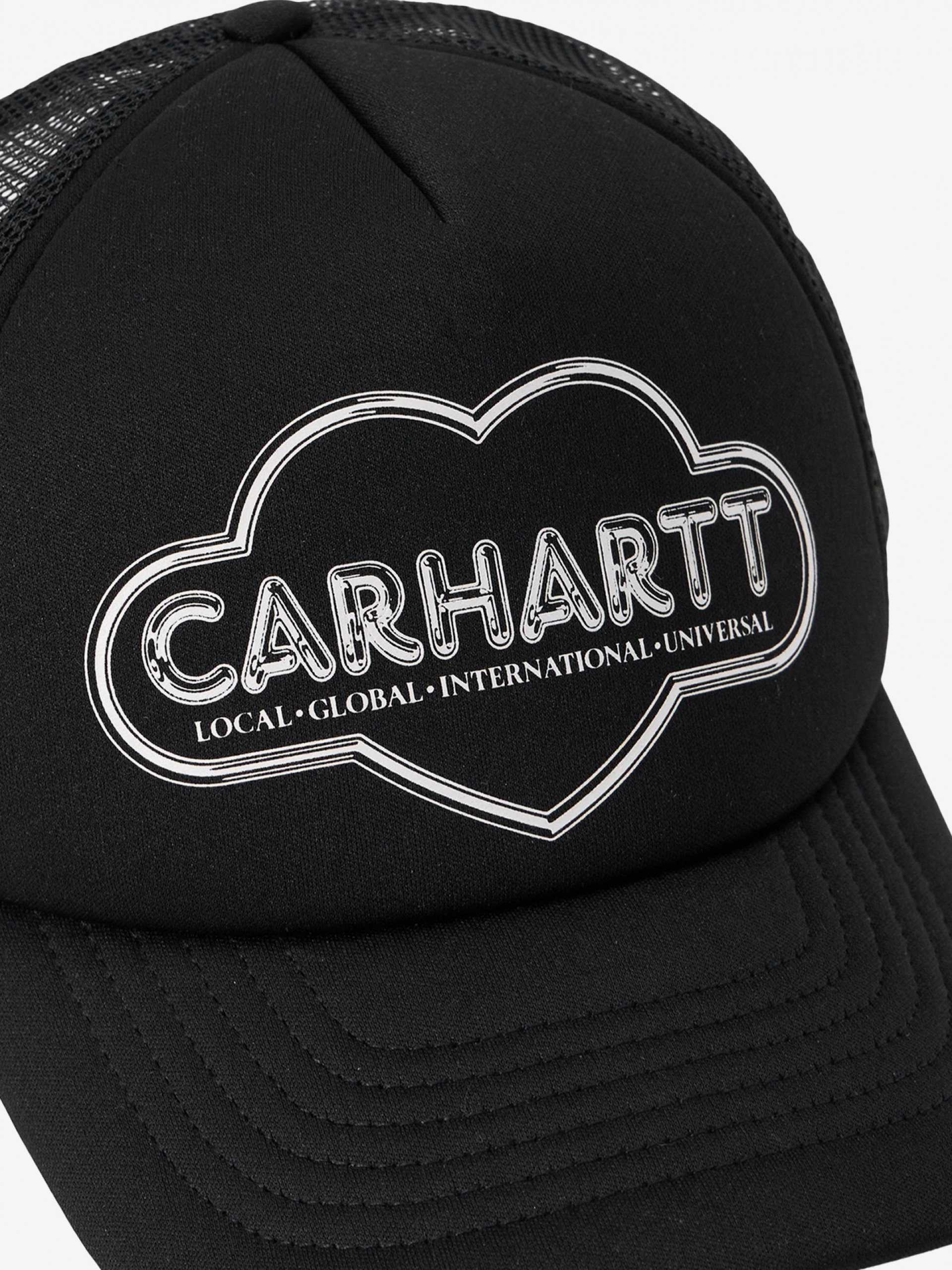 Carhartt WIP Cloud Heart Trucker Black Cap