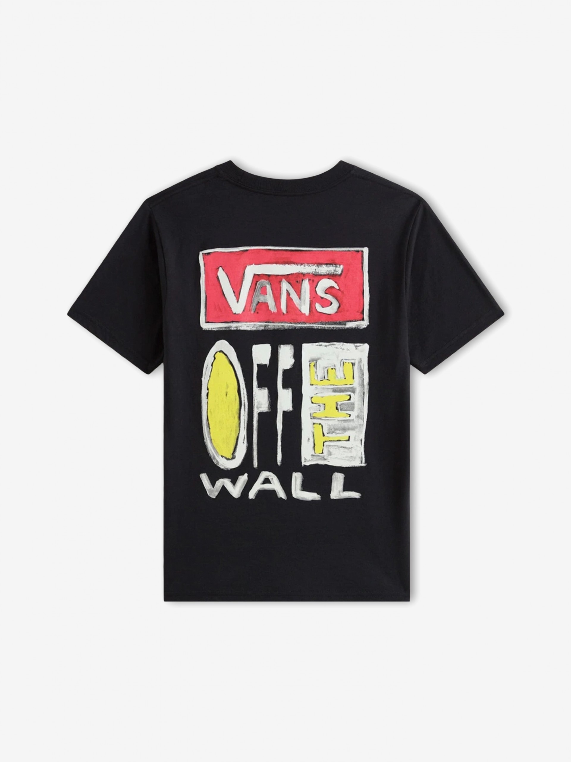 Vans On Canvas Kids Black T-shirt