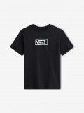 T-shirt Vans On Canvas Kids Preta