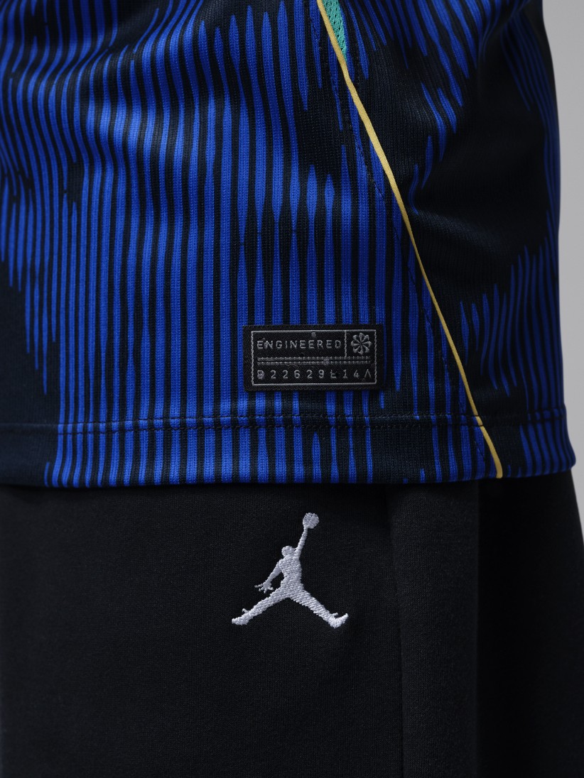 Camisola Nike Brasil Stadium Jordan Dri-FIT Alternativa 2026 J�nior