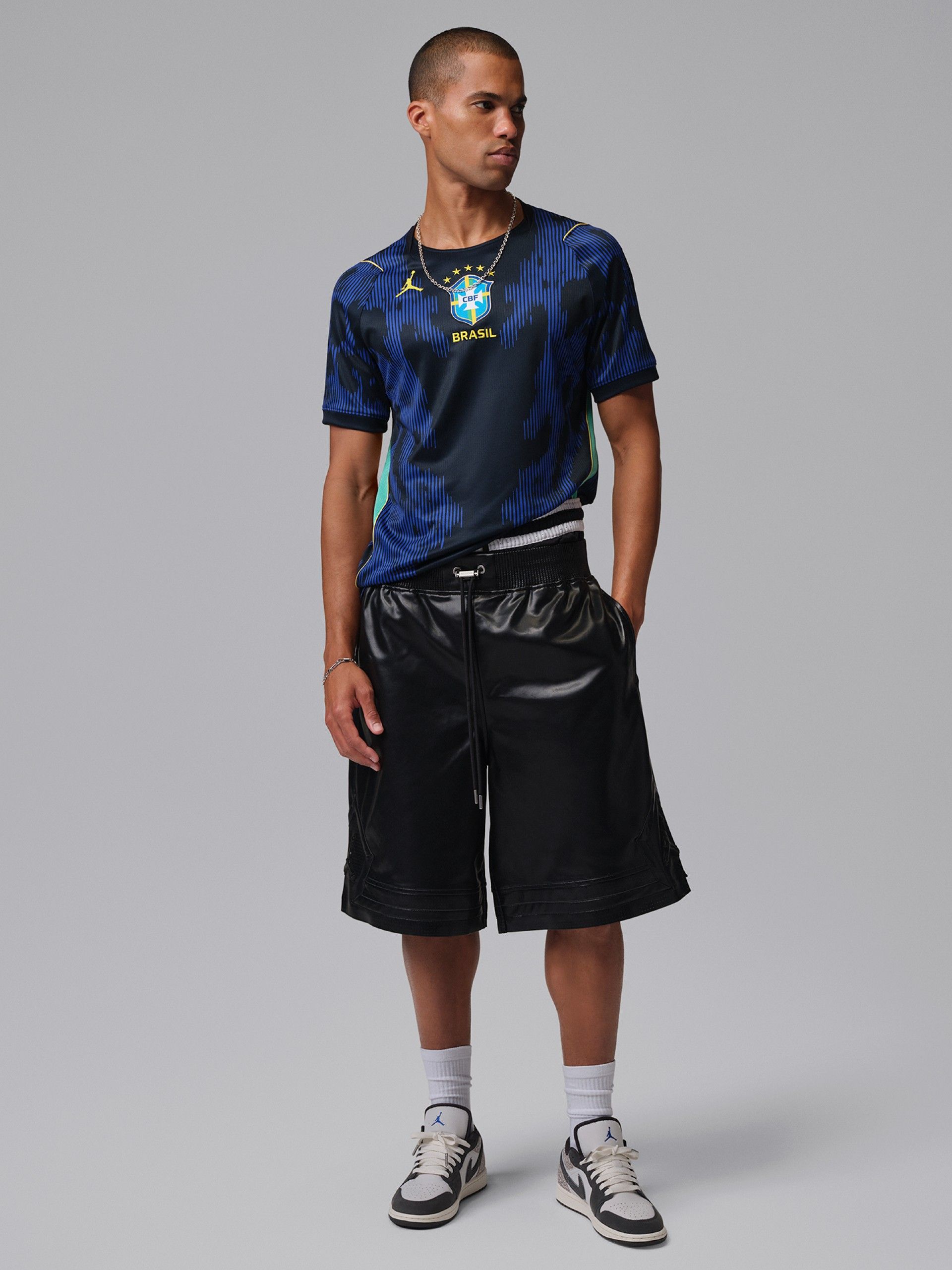 Camiseta Nike Brasil Stadium Jordan Dri-FIT Equipación Alternativa 2026