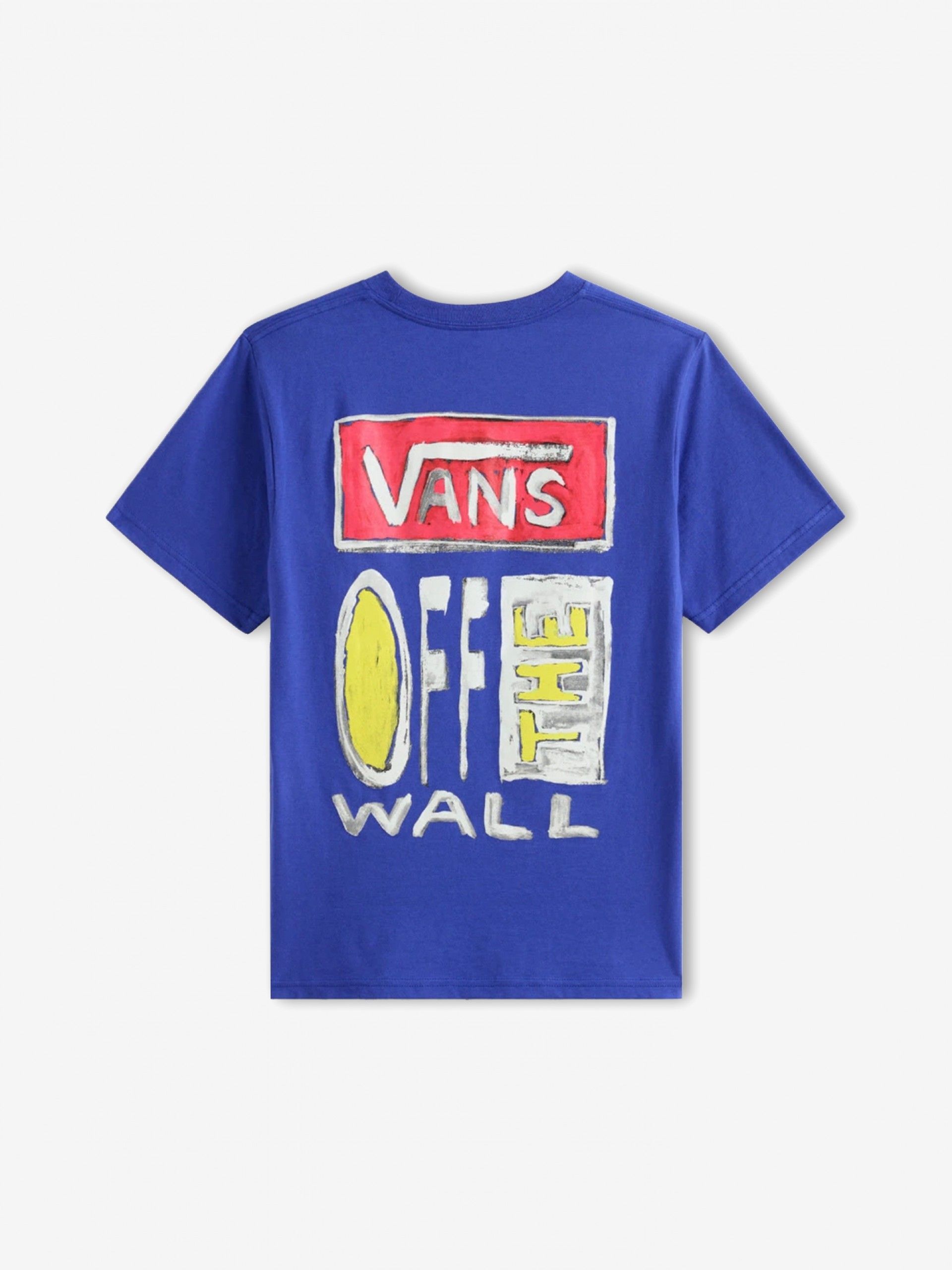 Vans On Canvas Kids Blue T-shirt