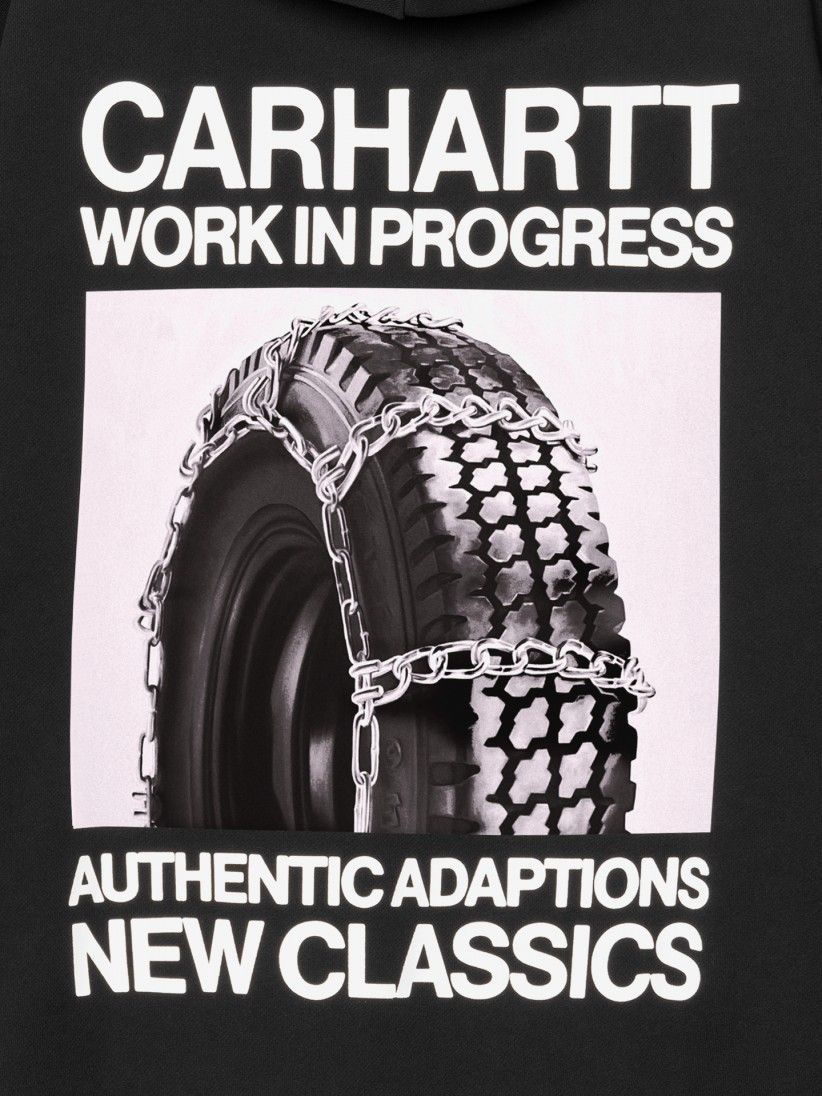 Camisola com Capuz Carhartt WIP Sean Hamilton Preta Camisola com Capuz Carhartt WIP Sean Hamilton Preta