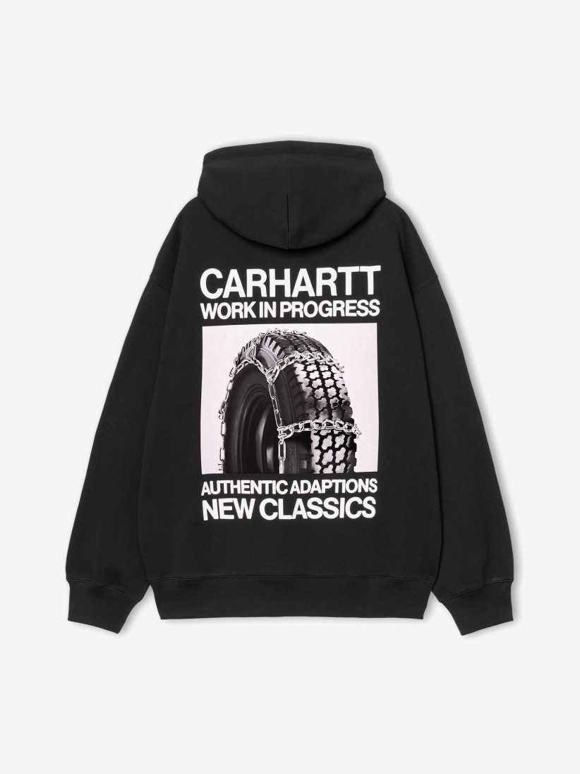 Camisola com Capuz Carhartt WIP Sean Hamilton Preta Camisola com Capuz Carhartt WIP Sean Hamilton Preta