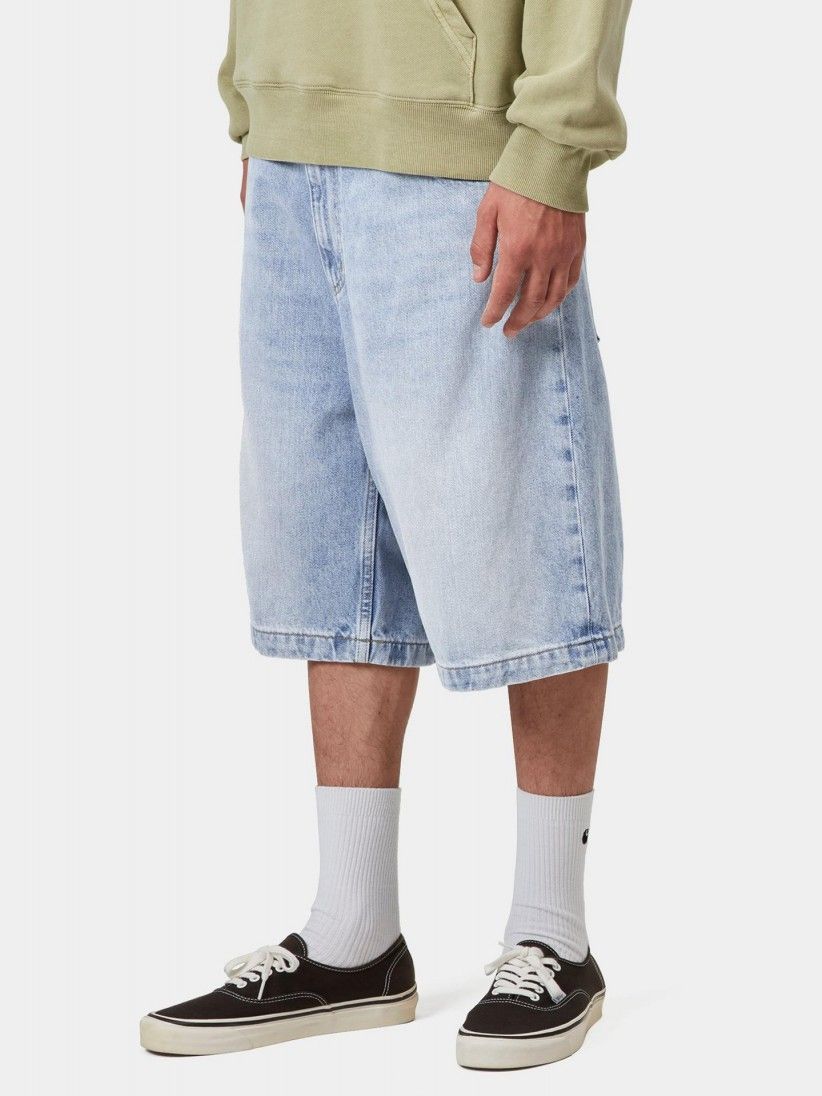 Carhartt WIP Brandon Blue Denim Shorts Carhartt WIP Brandon Blue Denim Shorts