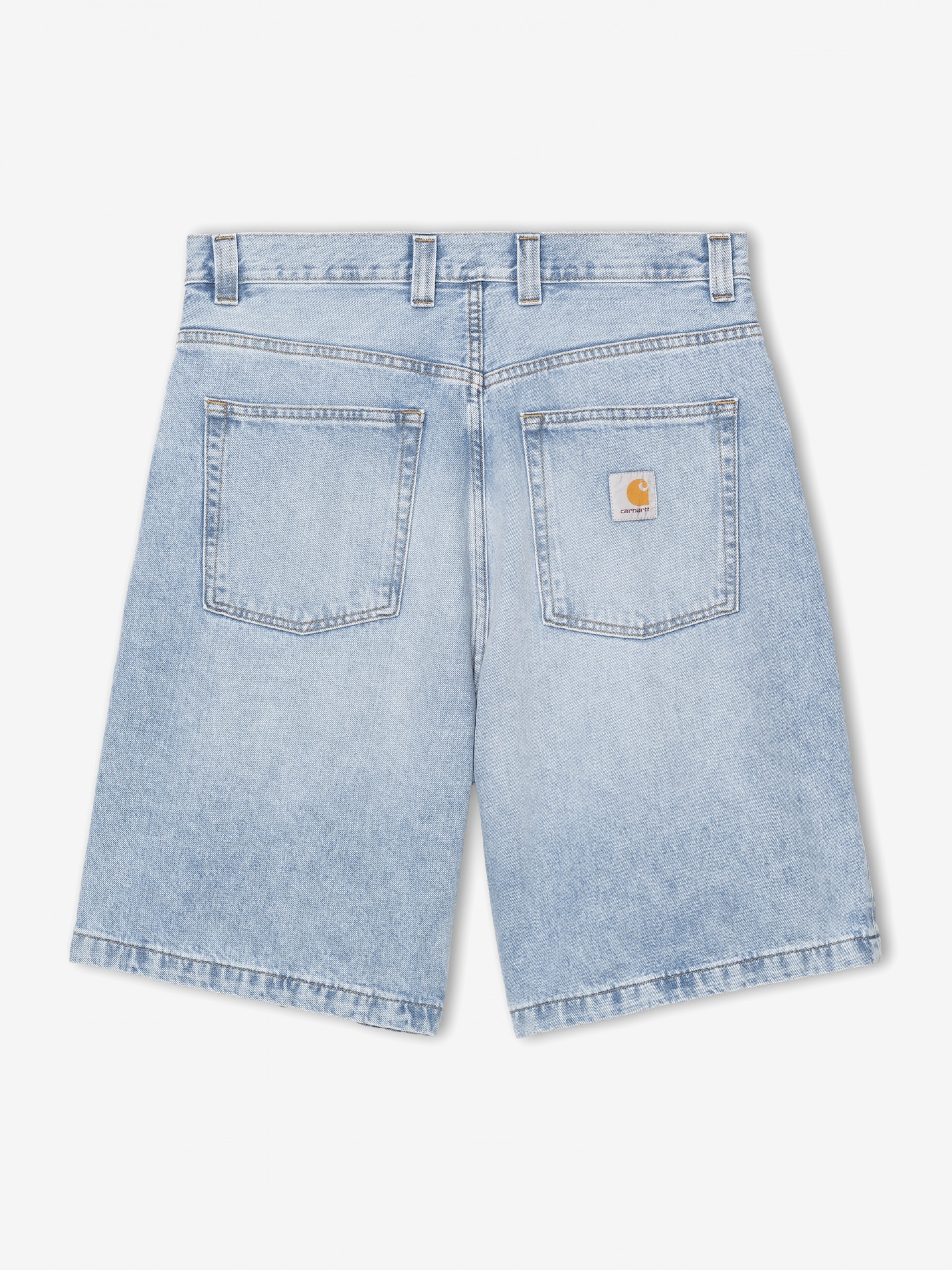 Carhartt WIP Brandon Blue Denim Shorts
