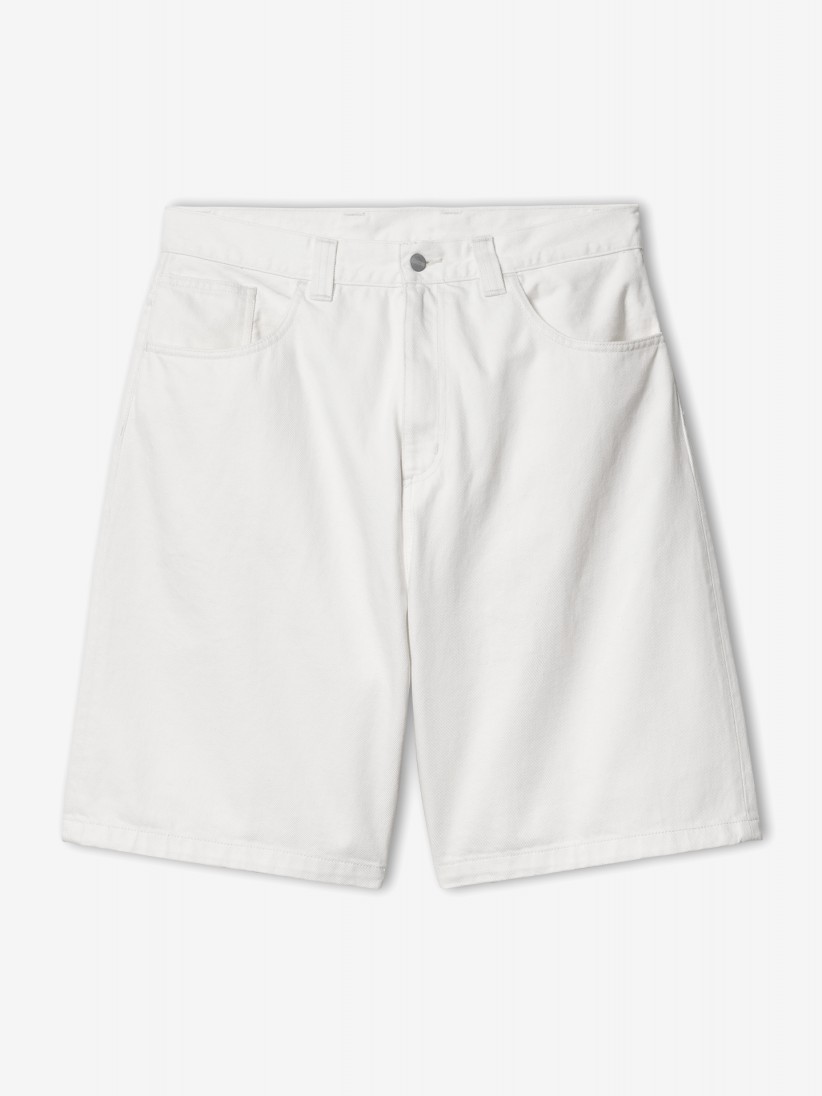 Carhartt WIP Brandon White Denim Shorts
