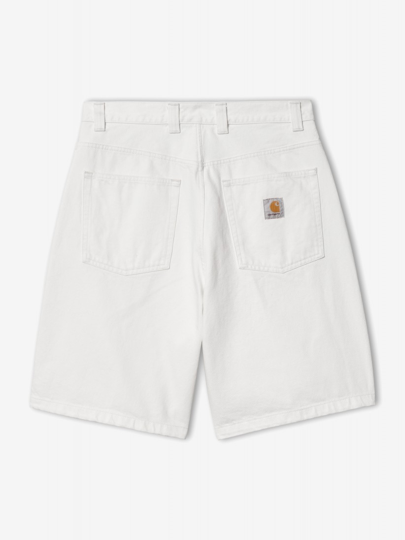 Carhartt WIP Brandon White Denim Shorts