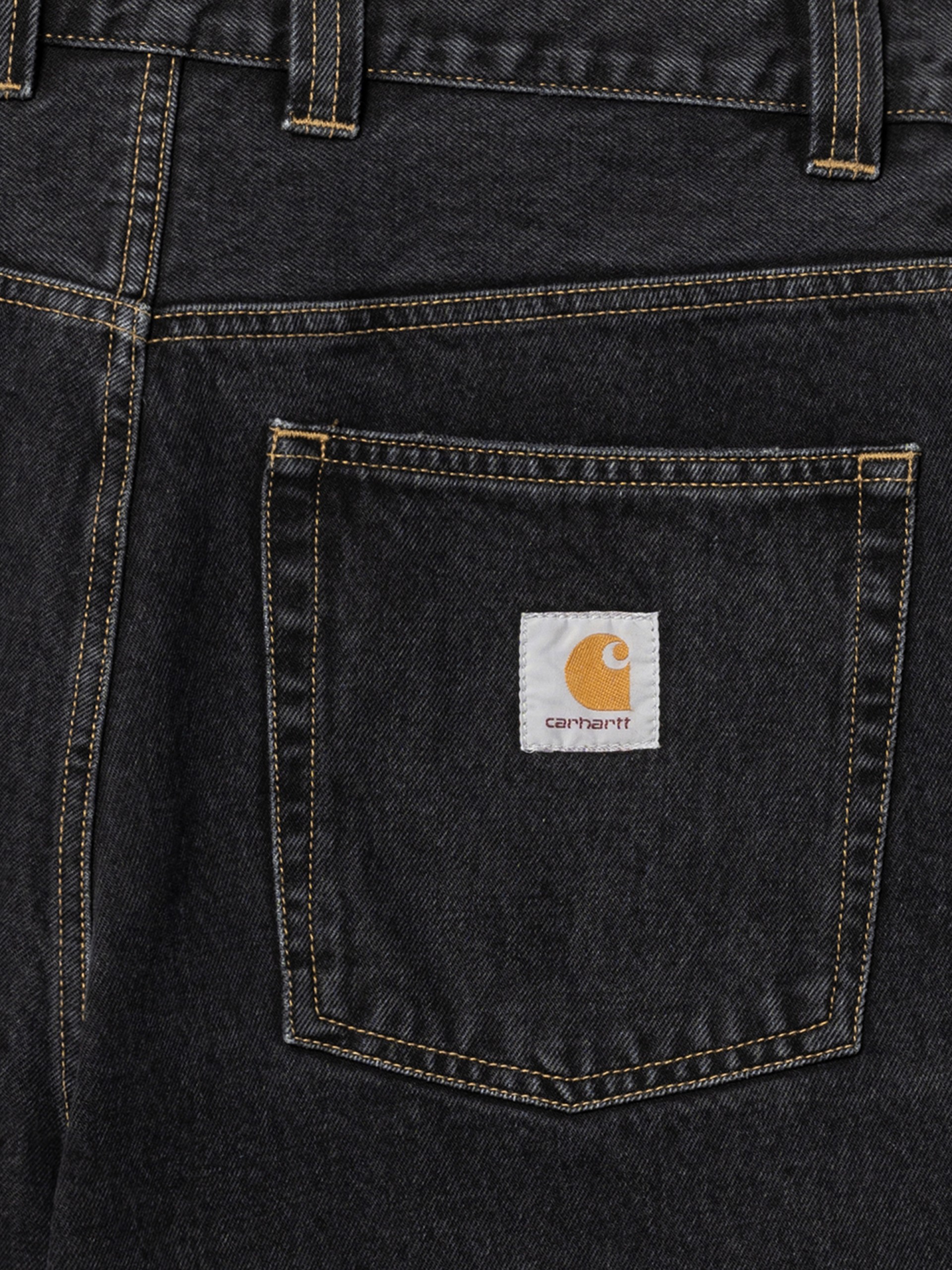 Calções de Ganga Carhartt WIP Brandon Pretos