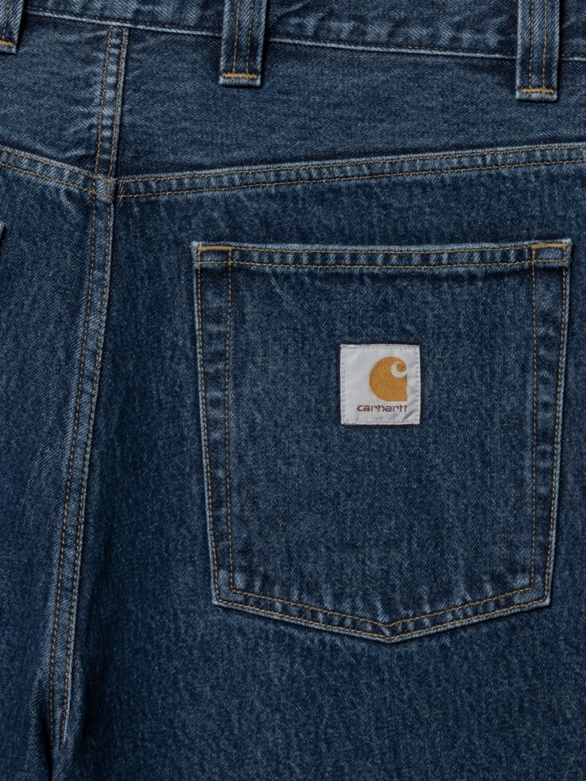 Carhartt WIP Brandon Blue Denim Shorts Carhartt WIP Brandon Blue Denim Shorts