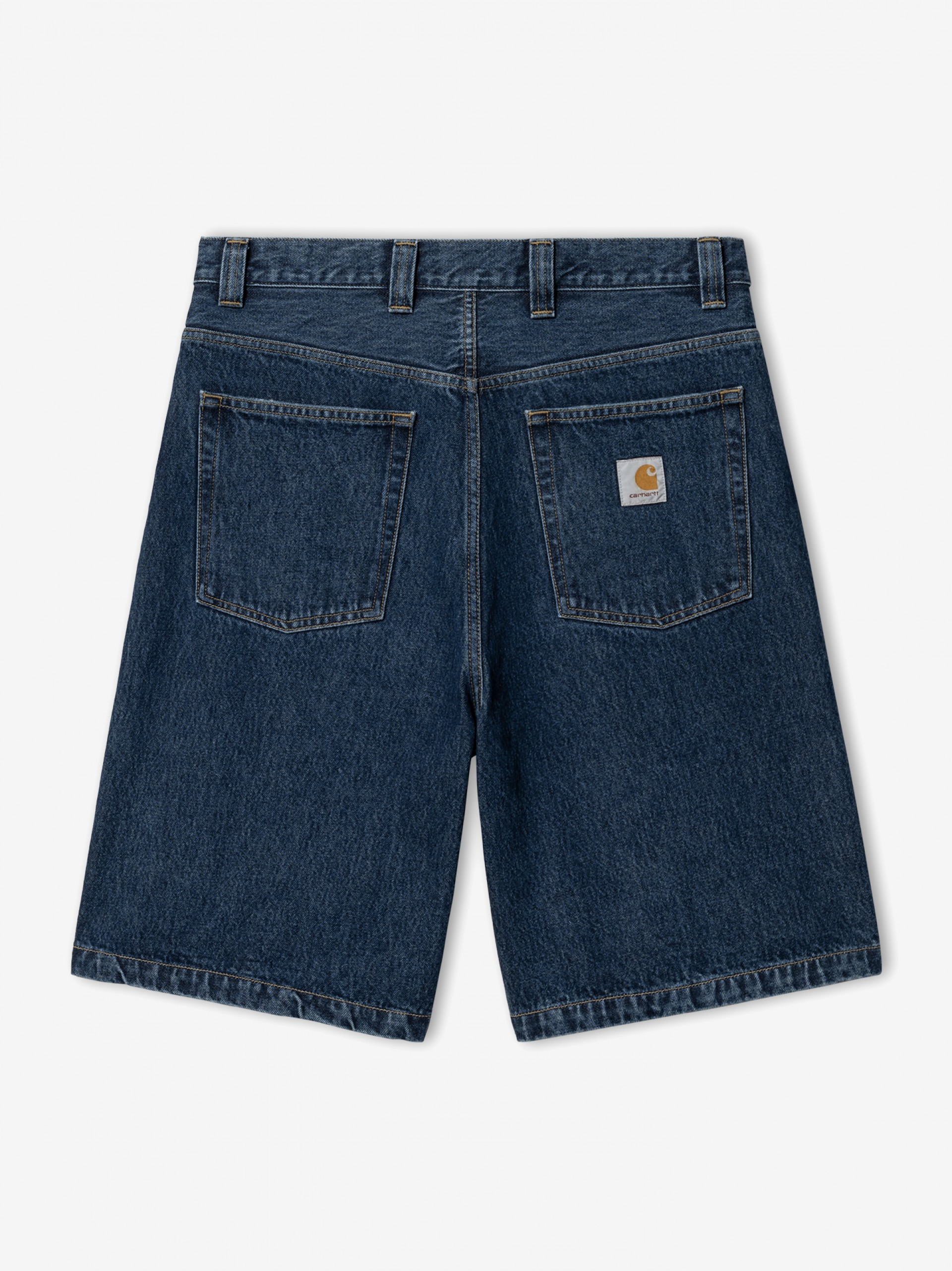 Carhartt WIP Brandon Blue Denim Shorts