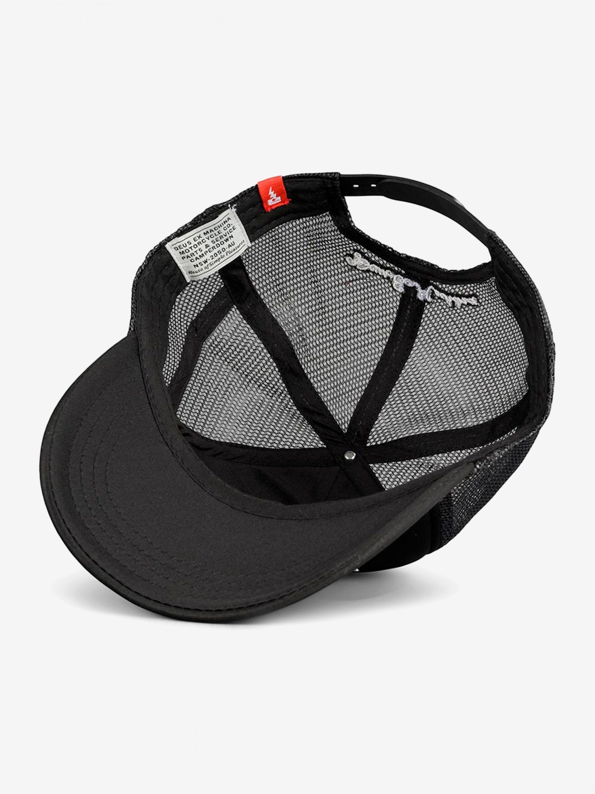 Boné Deus Ex Machina Biarritz Address Trucker Preto
