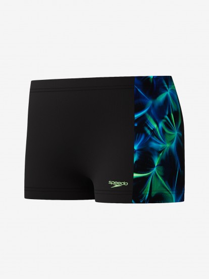 Cal��es de Nata��o Speedo Printed Aquashort Kids Azuis