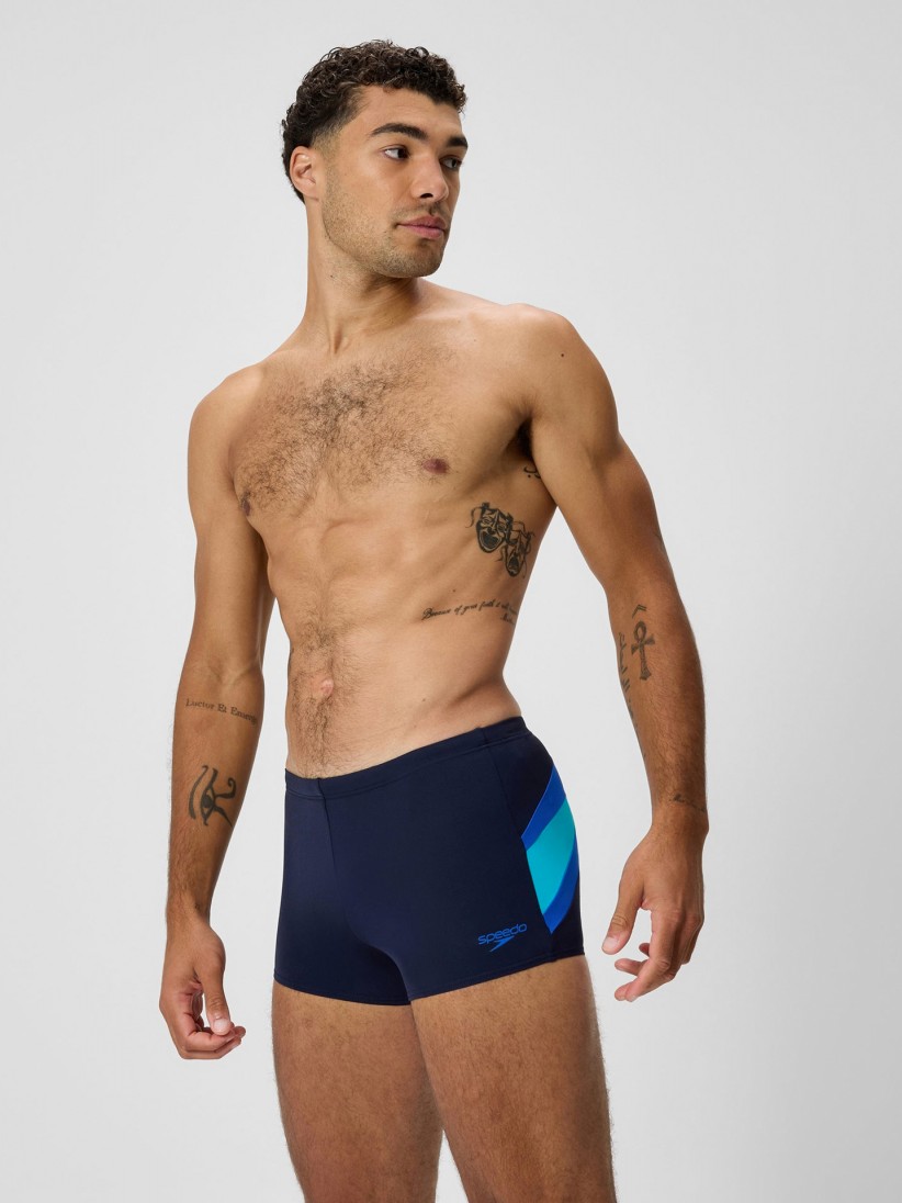 Cal��es de Nata��o Speedo Hyperboom Square Leg Azuis