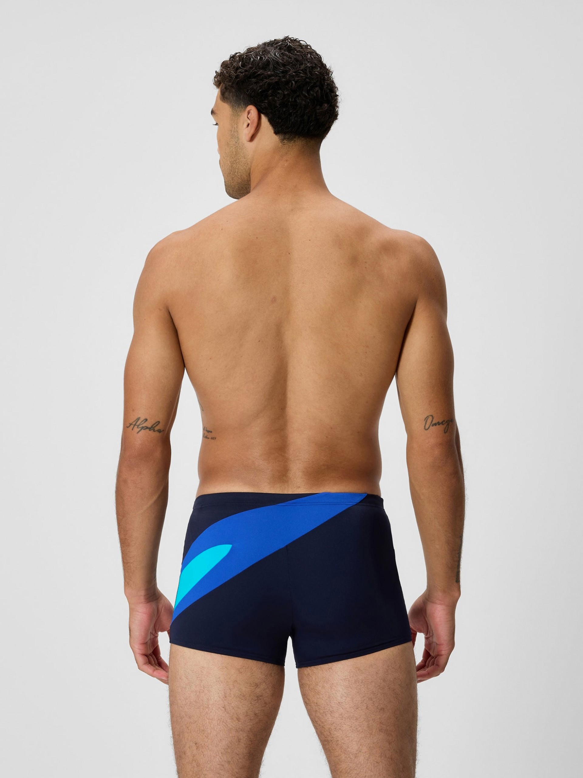 Calções de Natação Speedo Hyperboom Square Leg Azuis