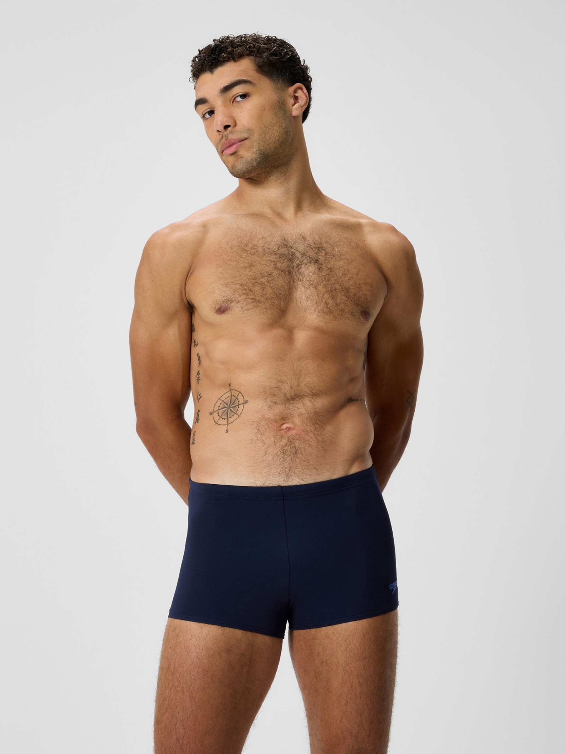 Calções de Natação Speedo Hyperboom Square Leg Azuis