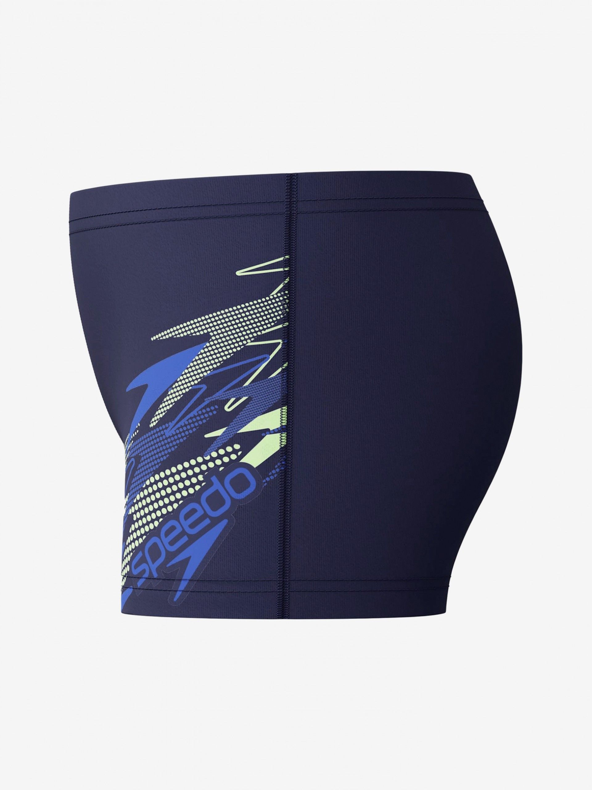 Bañador de Natación Speedo Medley Logo Kids Azul