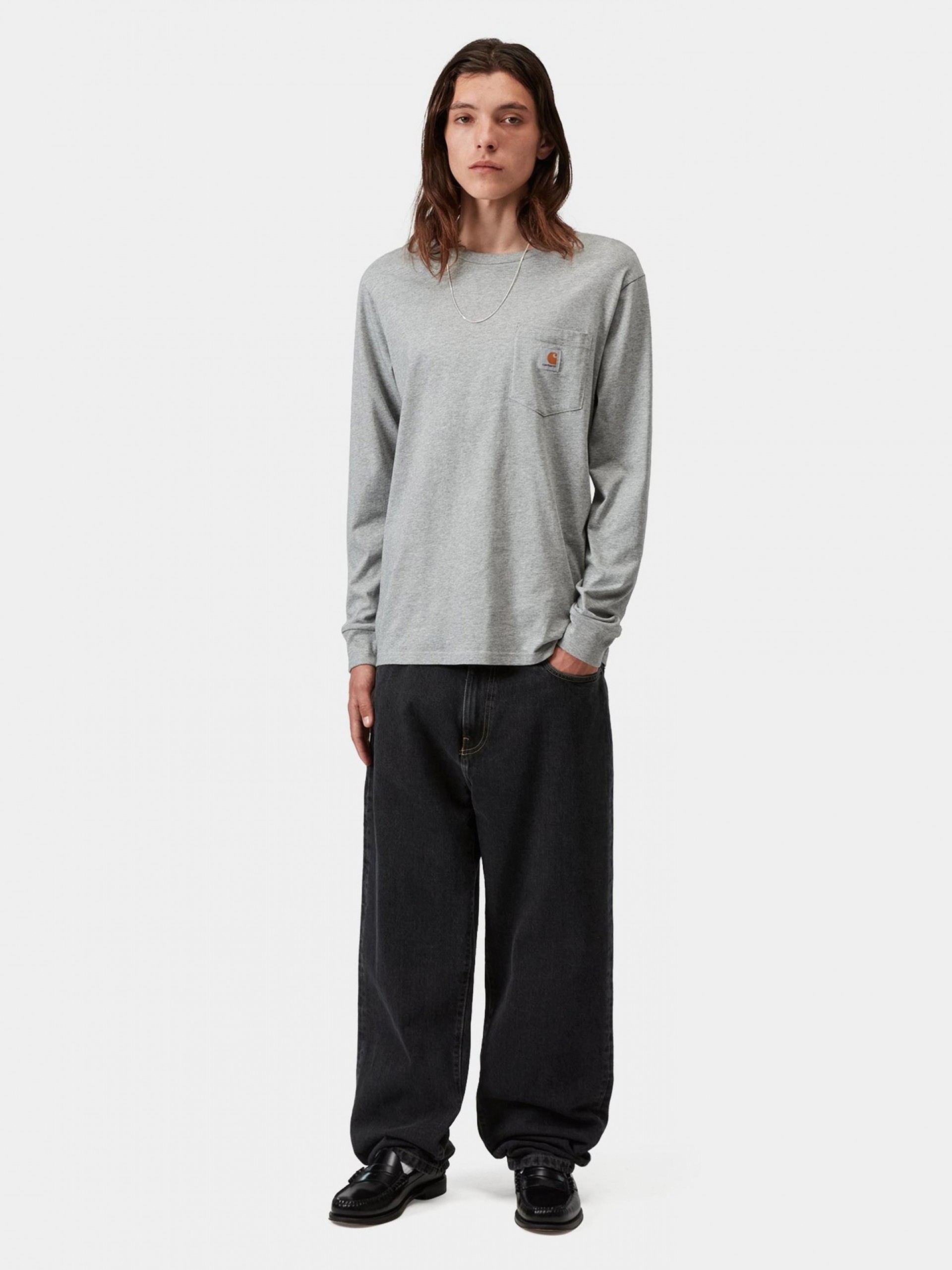 Pantalones Vaqueros Carhartt WIP Aaron Negros